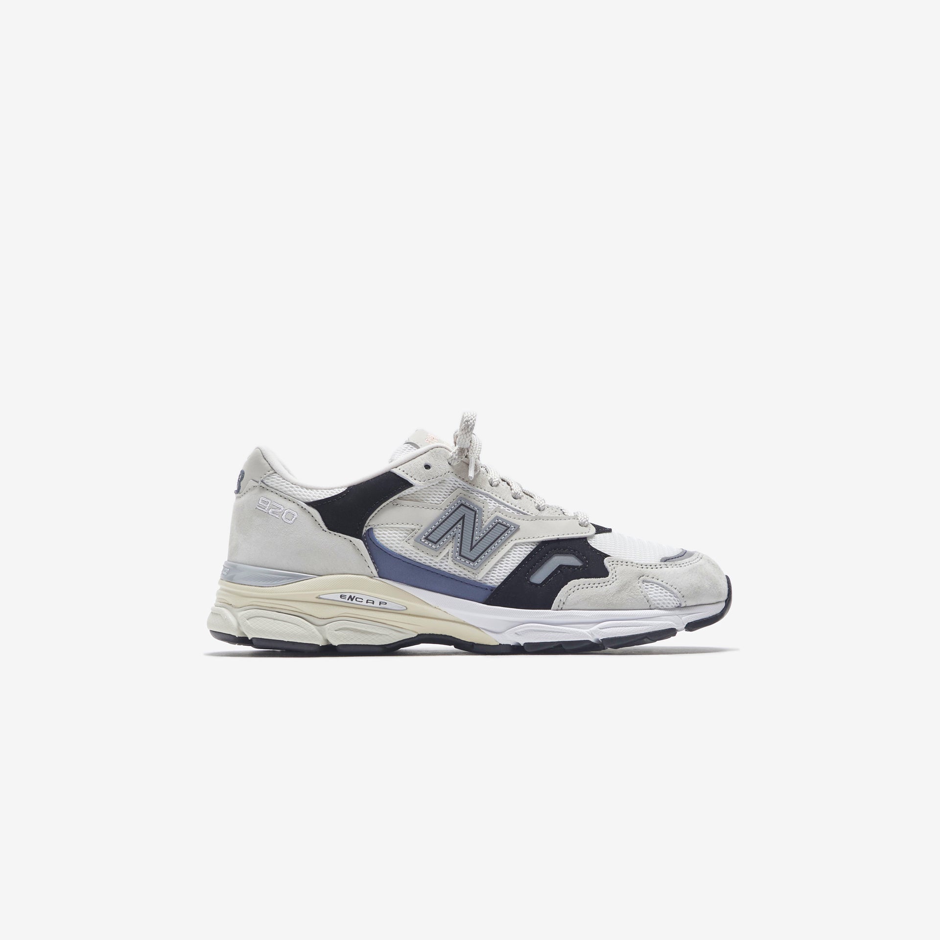 New Balance Made in UK 920 - Off White / White / Black / Blue