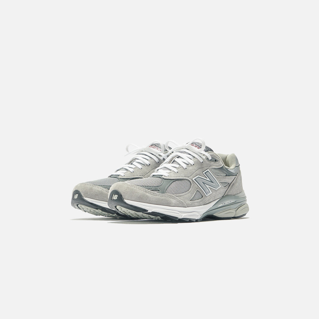 New Balance Made in USA 990v3 - Grey / White – Kith