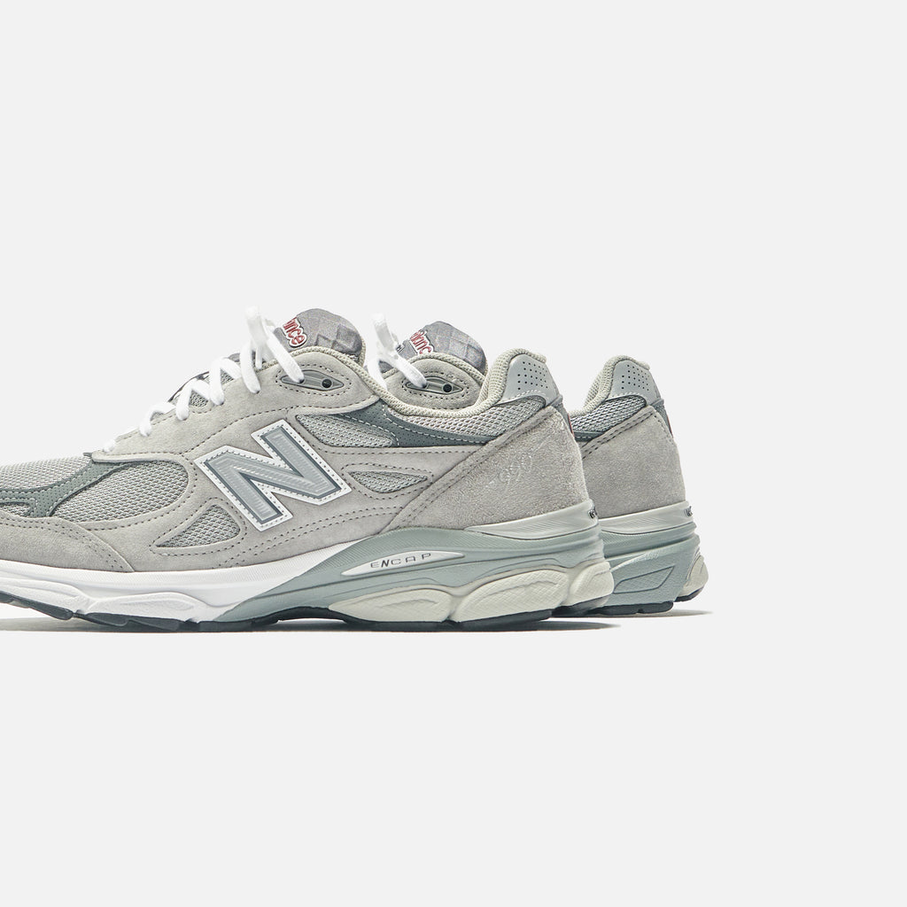 New Balance Made in USA 990v3 - Grey / White – Kith