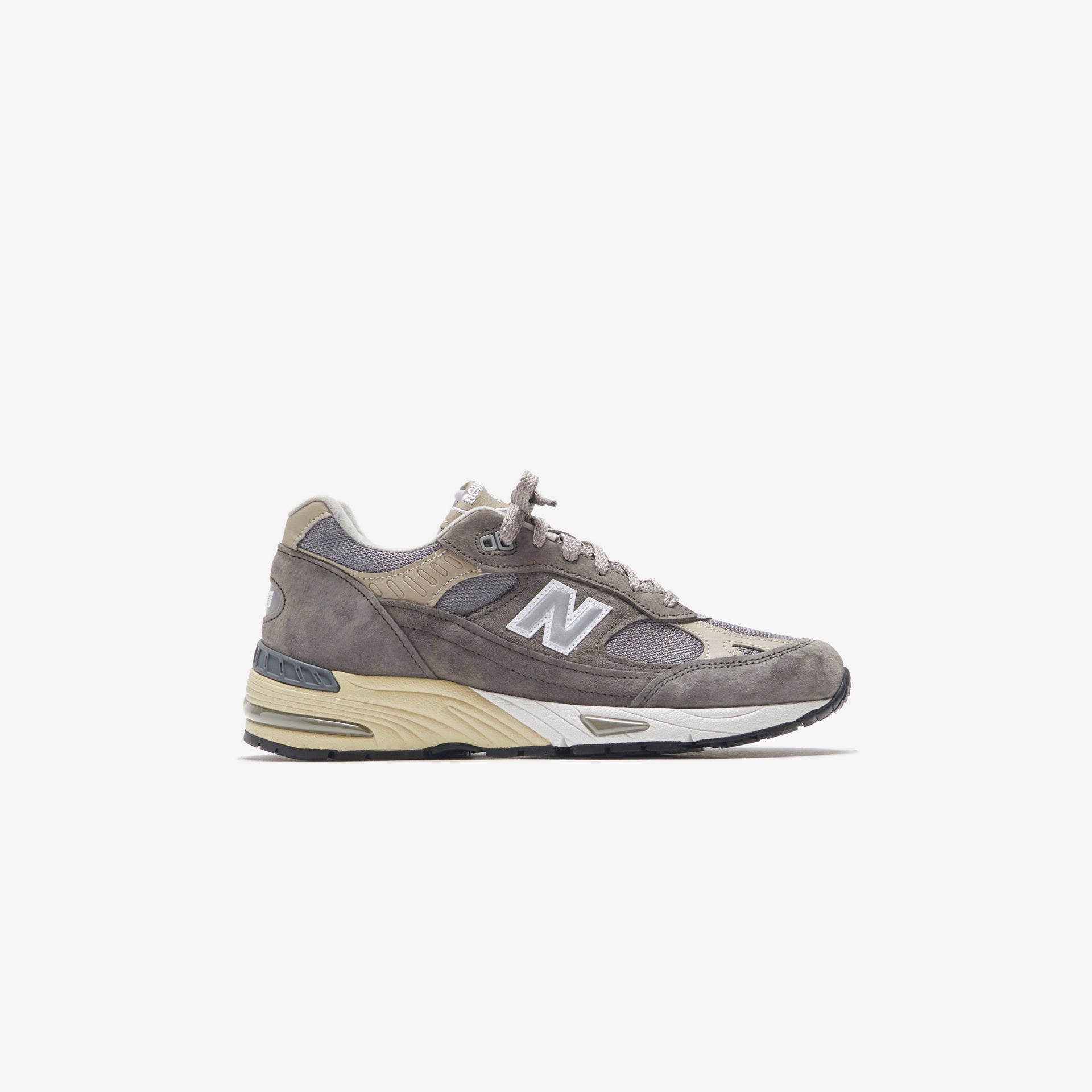 New Balance Made in UK 991 - Grey / Off White / White