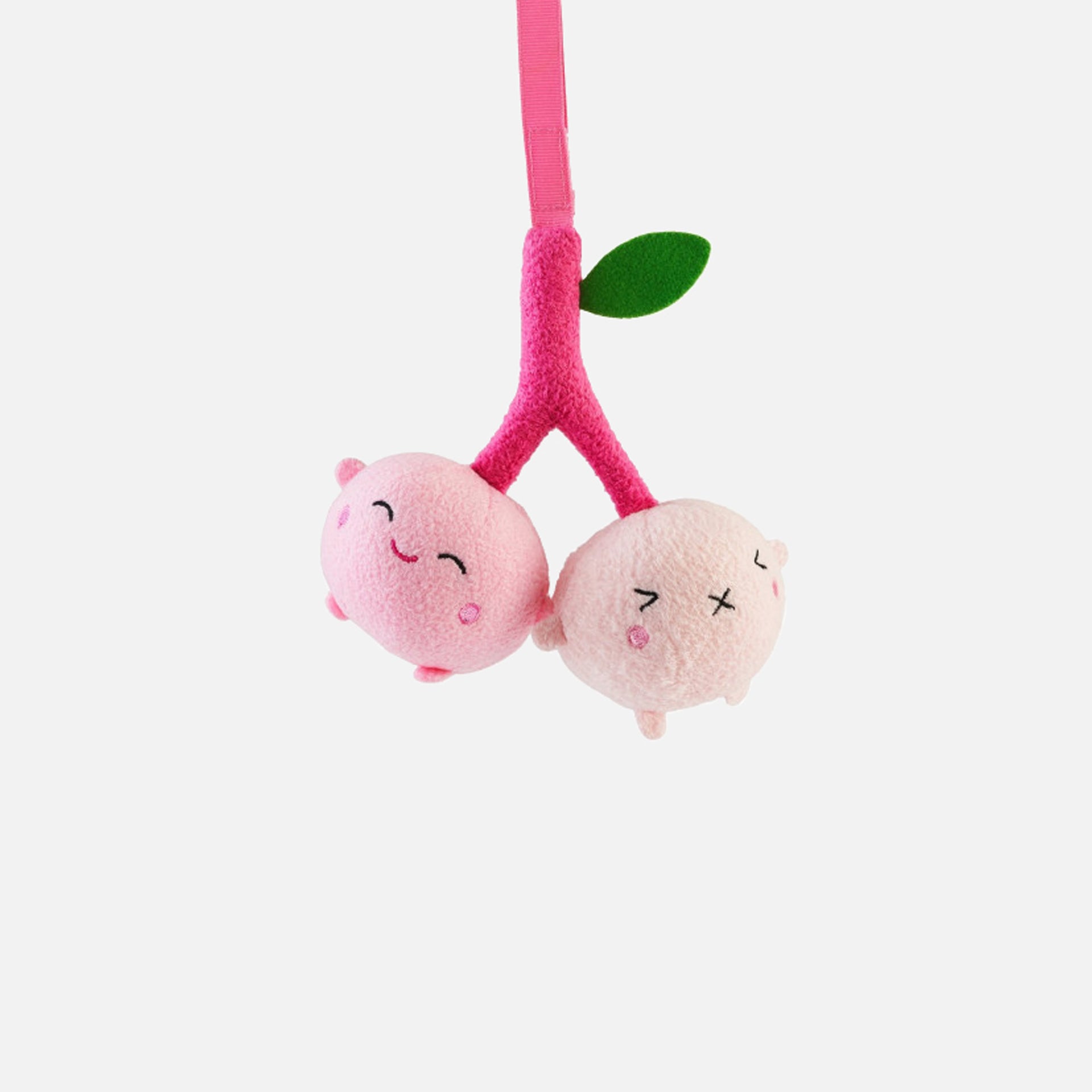 Noodoll Ricecherries Mini Plush - Pink