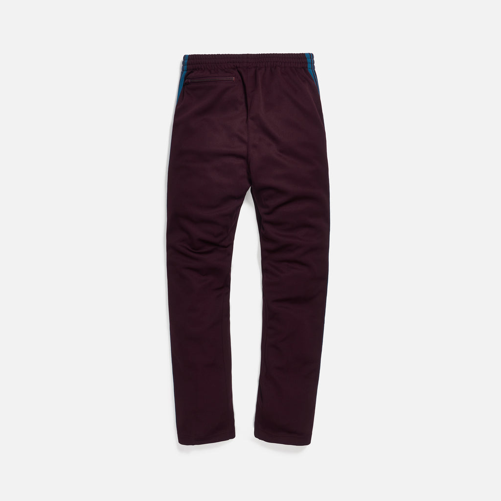 Needles Narrow Track Pant - Bordeaux – Kith