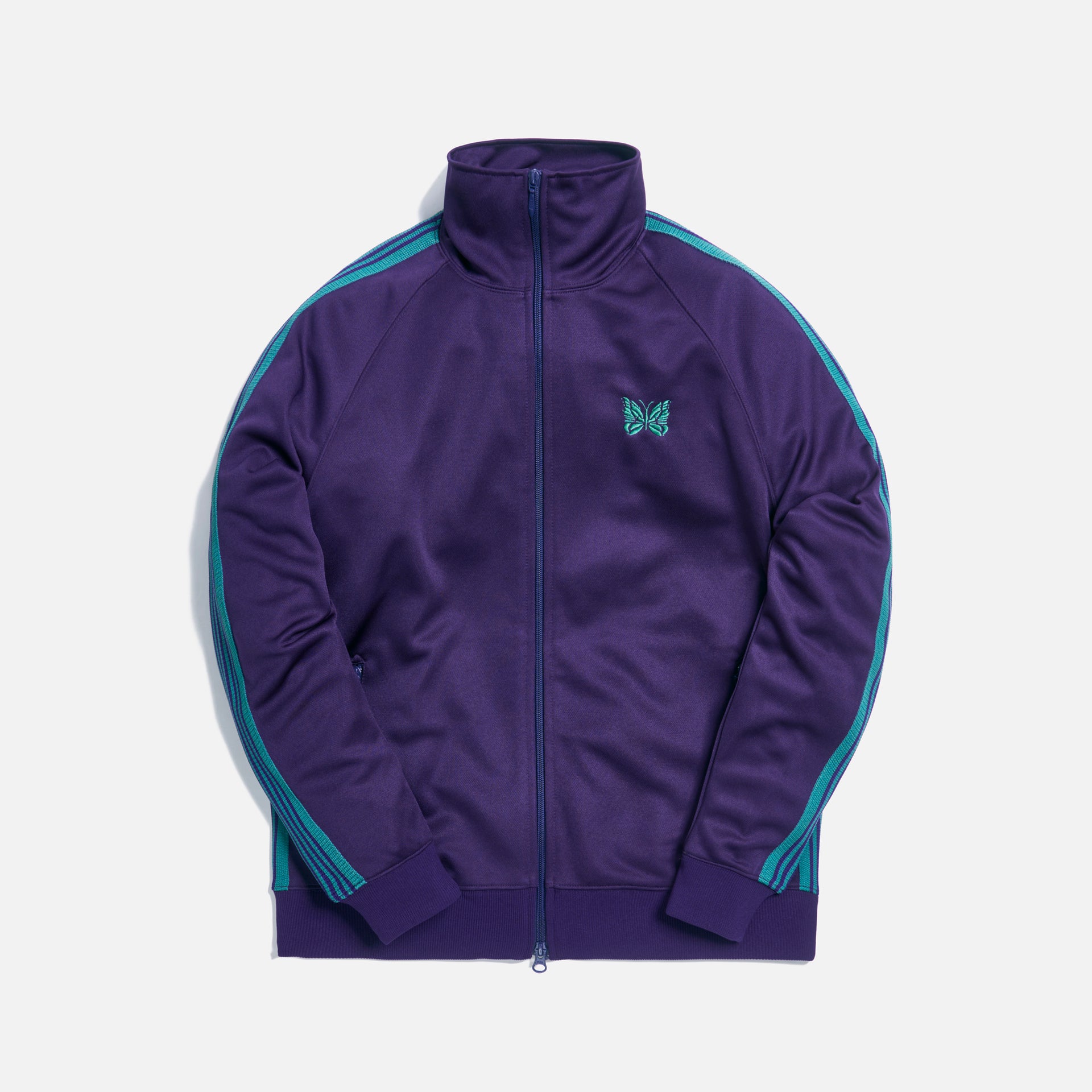 Needles Track Jacket Poly - Smooth Eggplant