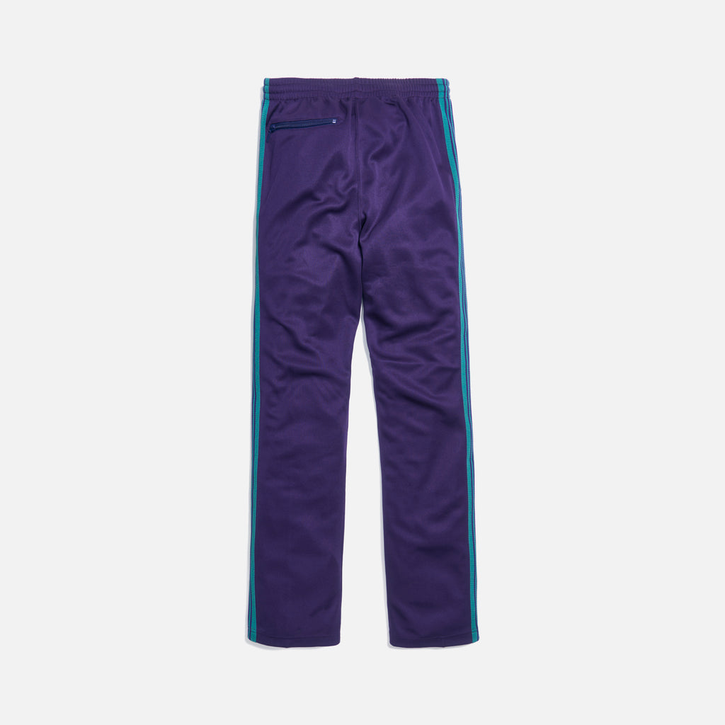 Needles Narrow Track Pant Poly - Smooth Eggplant – Kith