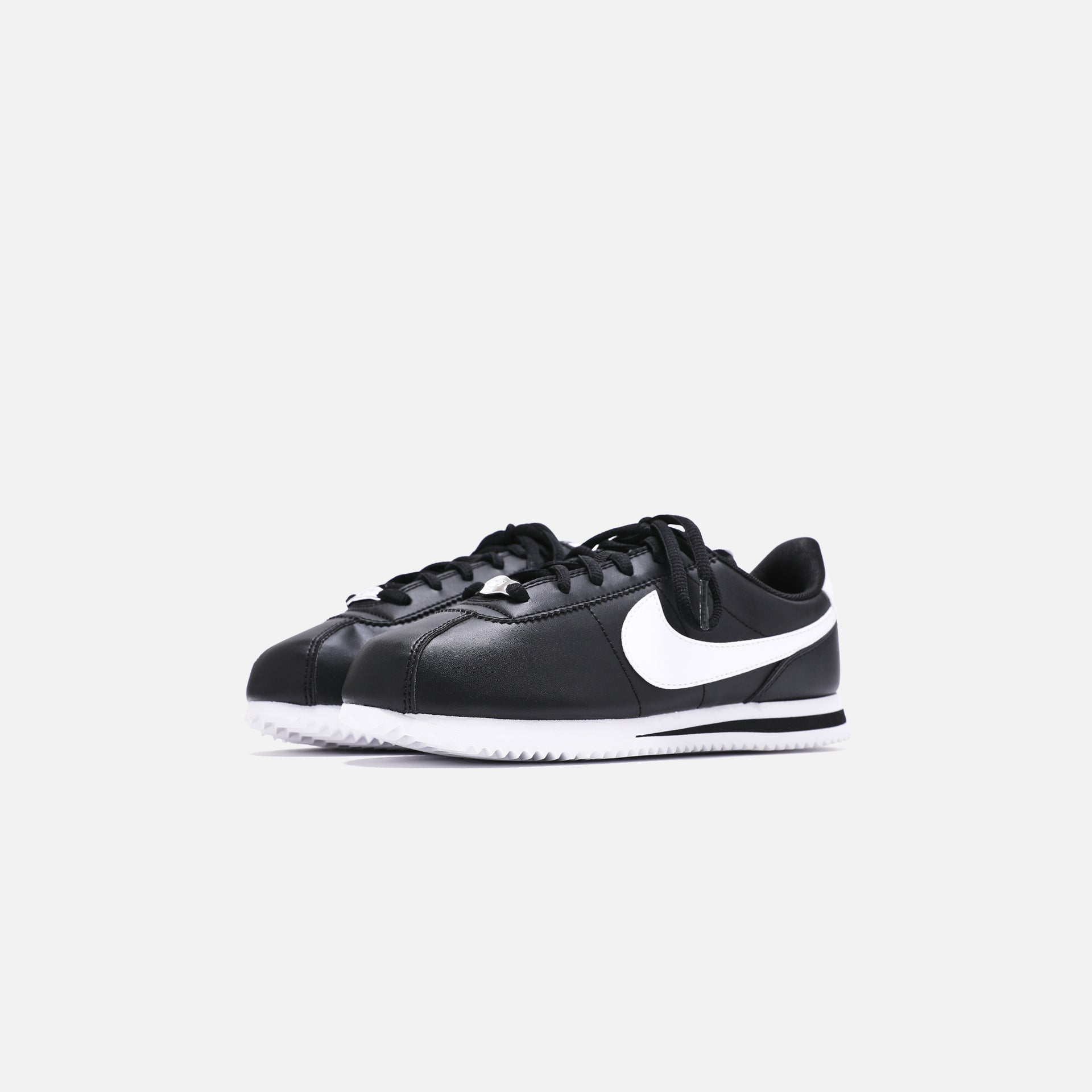 Nike Grade School Cortez - Black / White