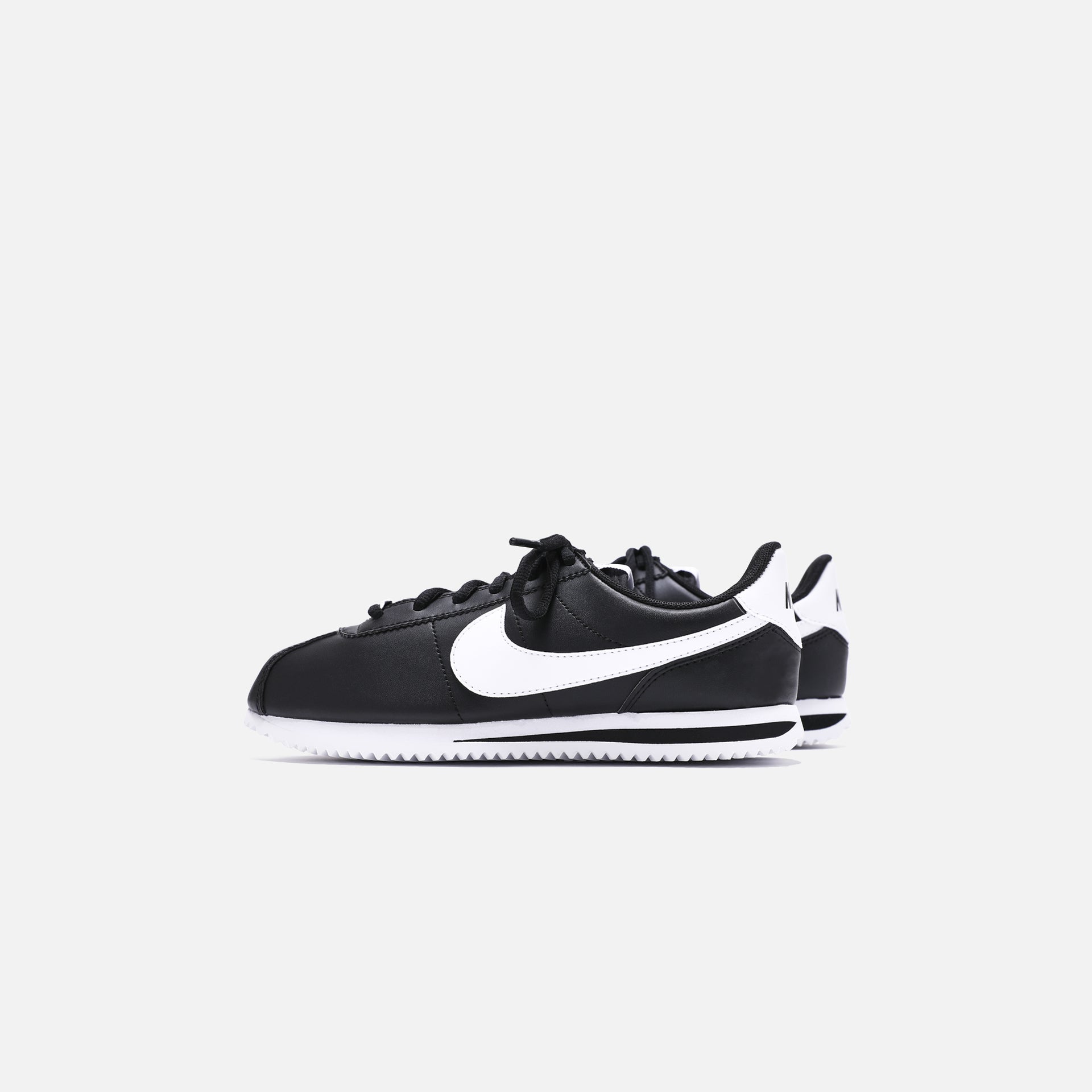 Nike Grade School Cortez - Black / White