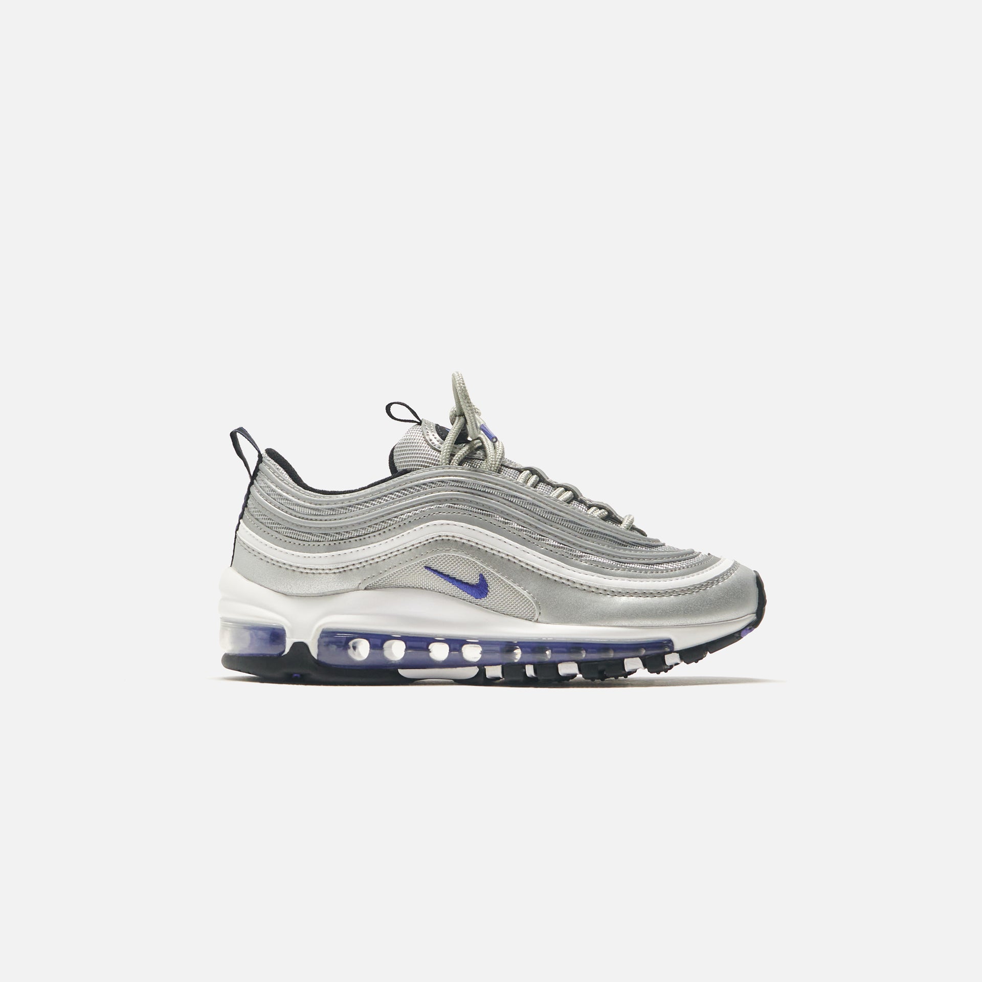 Nike Grade School Air Max 97 - Metallic Silver / Persian Violet / Black / White