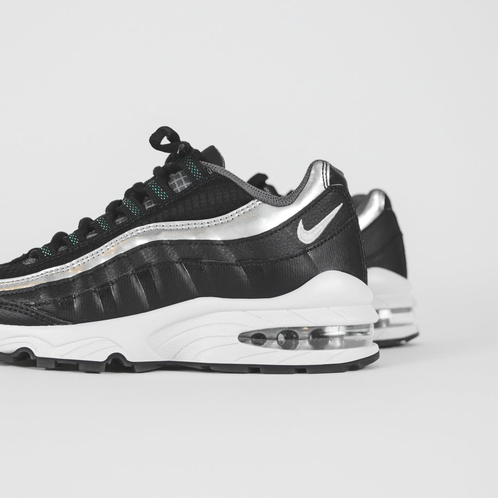 Nike Grade School Air Max 95 Y2K - Black / Metallic Silver / Dark Grey /  Pure Platinum