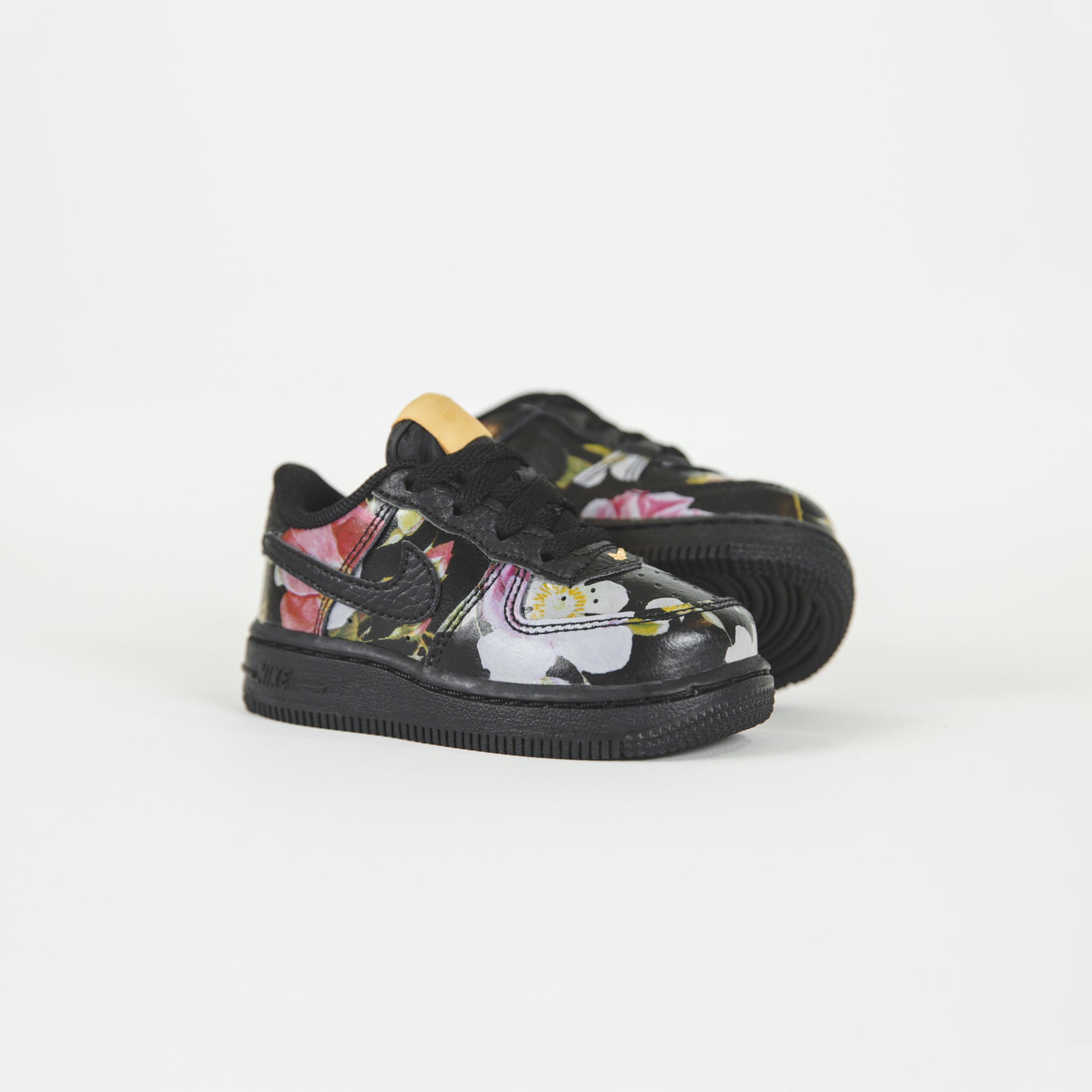 Nike TD Air Force 1 LXX - Black / Metallic Gold