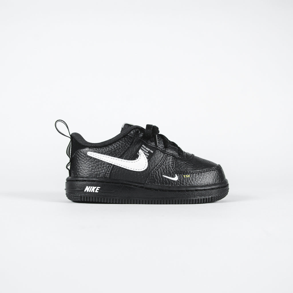 Nike Air Force 1 LV8 Utility GS 'Overbranding' | Black | Kid's Size 5.5