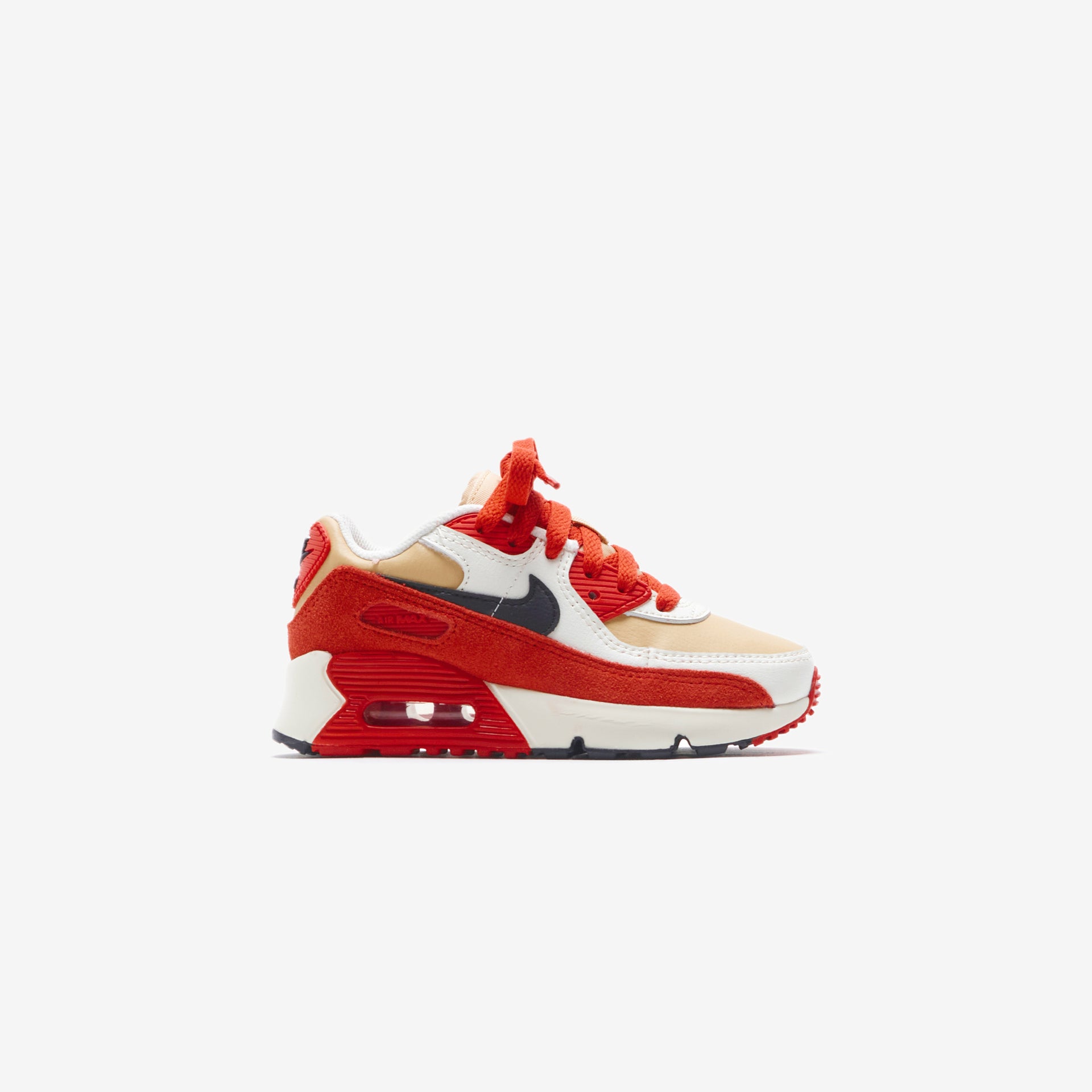 Nike Pre-School Air Max 90 LTR - Sesame / Black / Red Clay / Sail