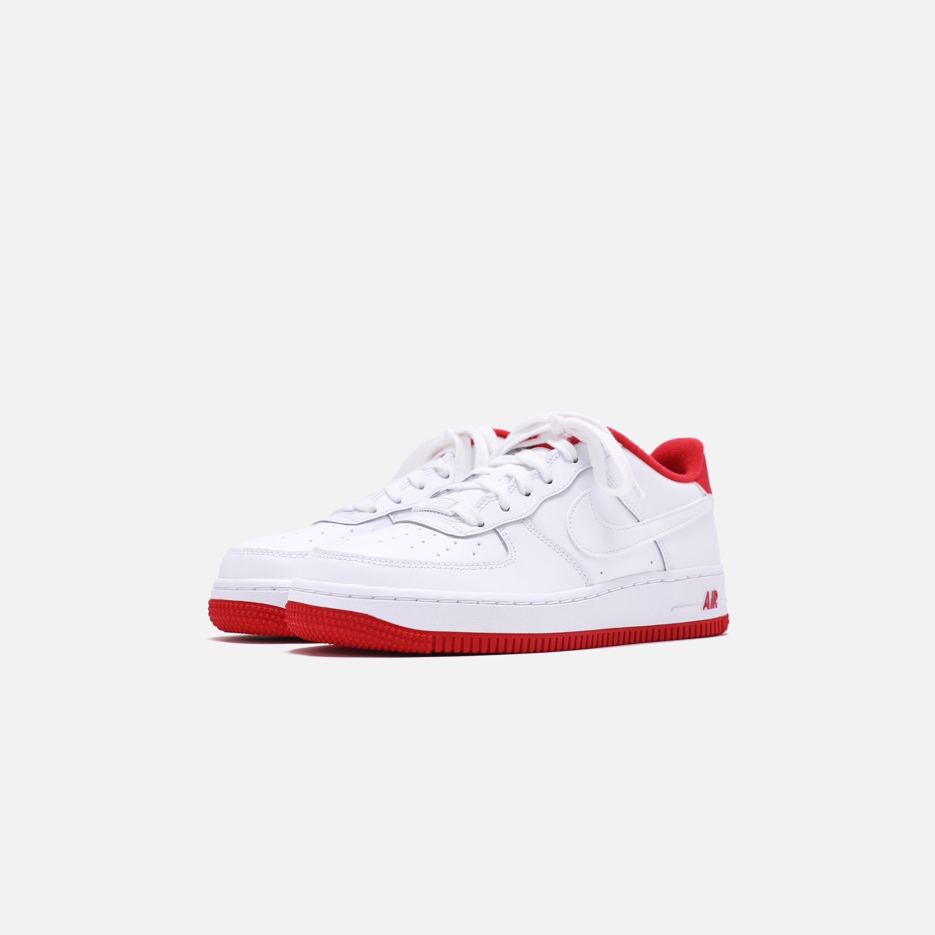 Nike Grade School Air Force 1 - White / Team Red