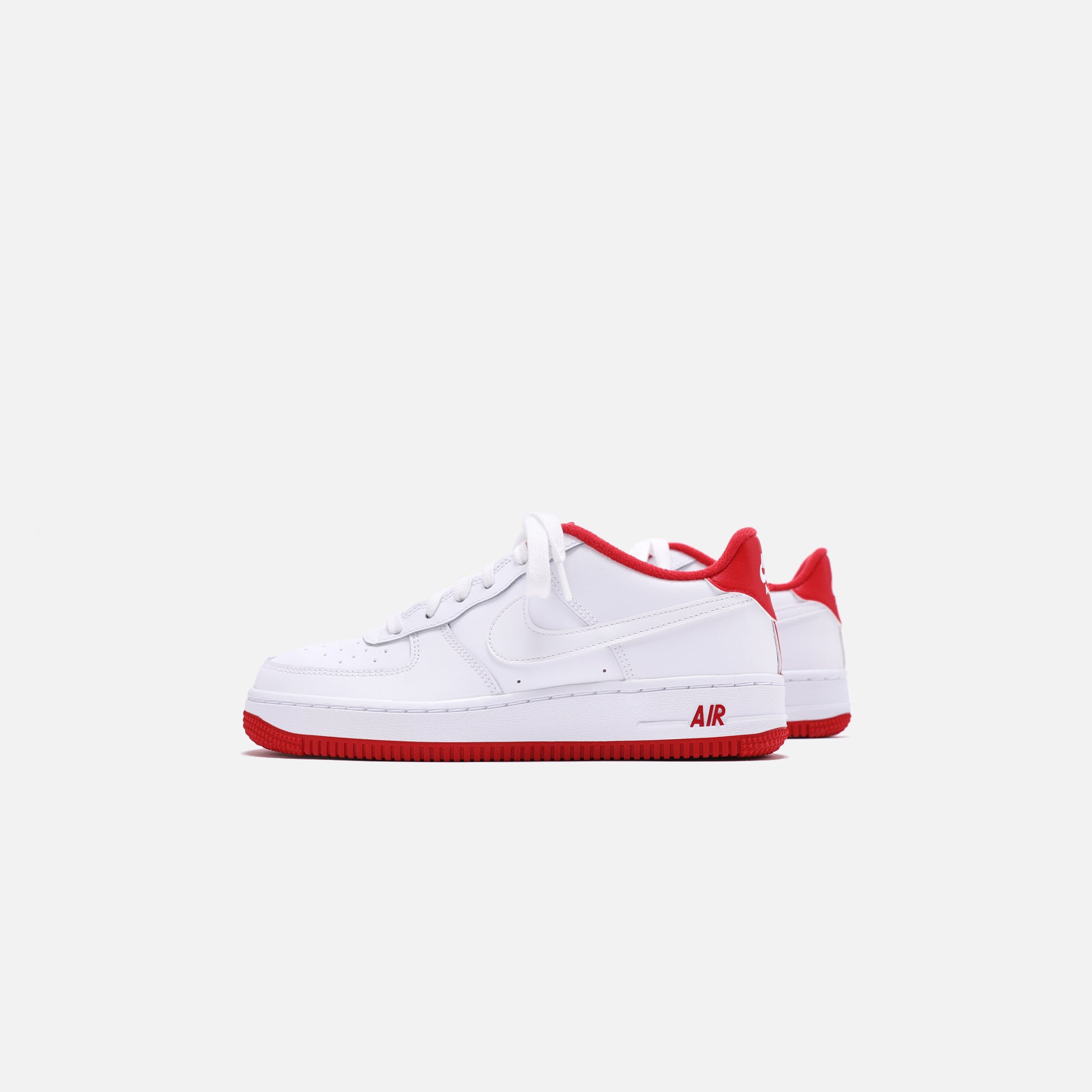 Nike Grade School Air Force 1 - White / Team Red