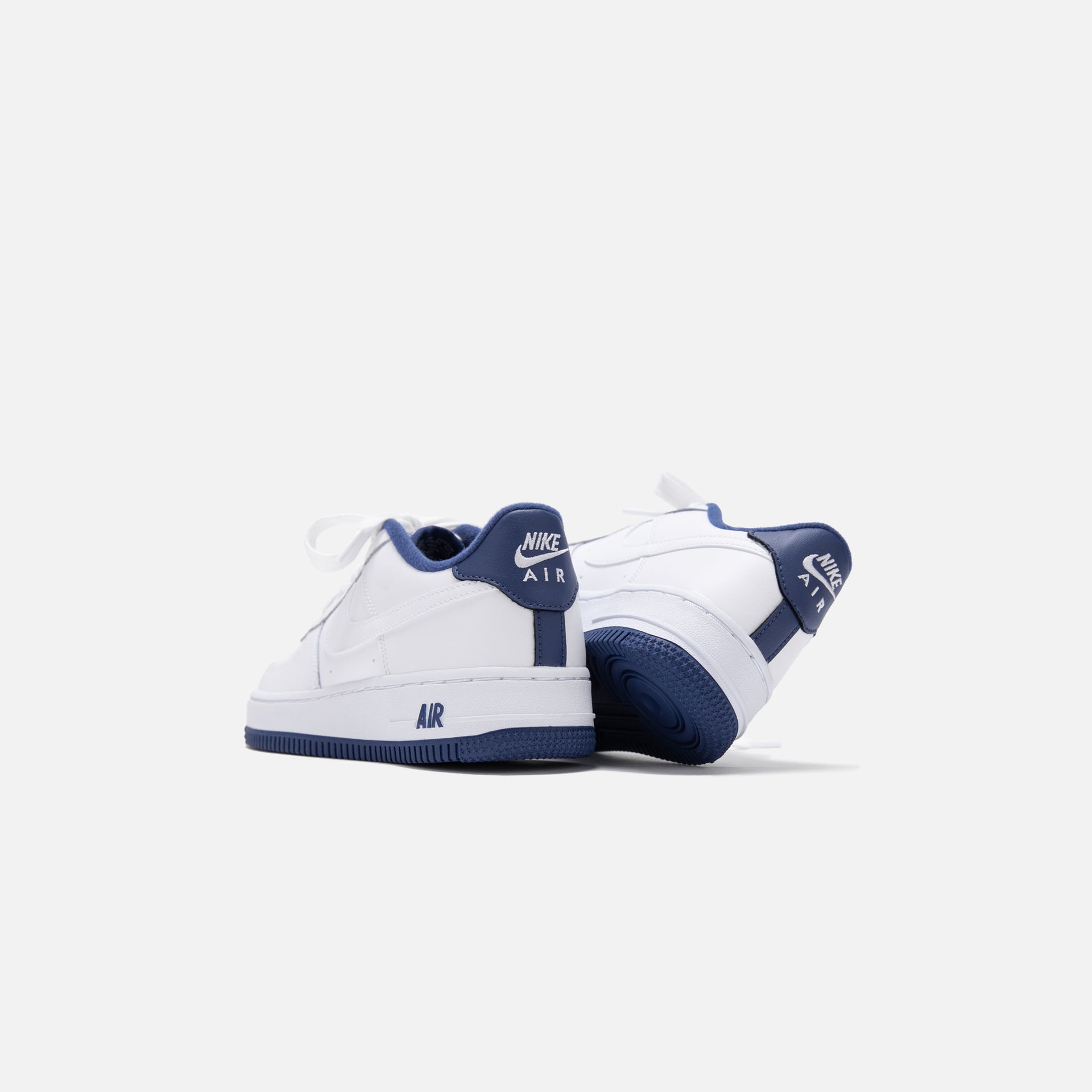 Nike Grade School Air Force 1 - White / White Deep / Royal Blue