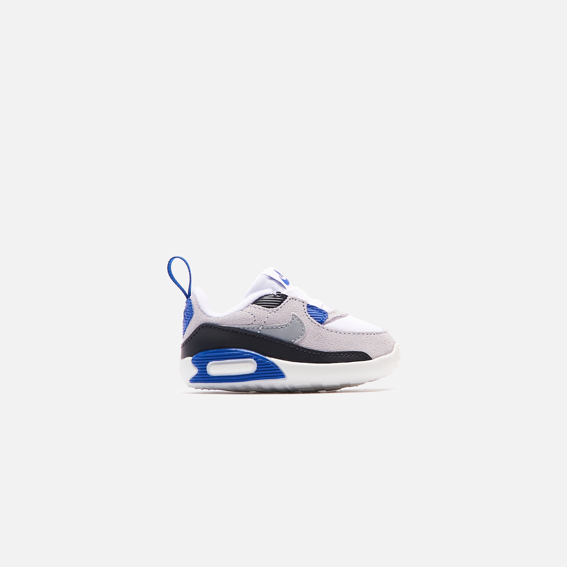 Nike Crib Air Max 90 LTR - White / Grey / Hyper Royal