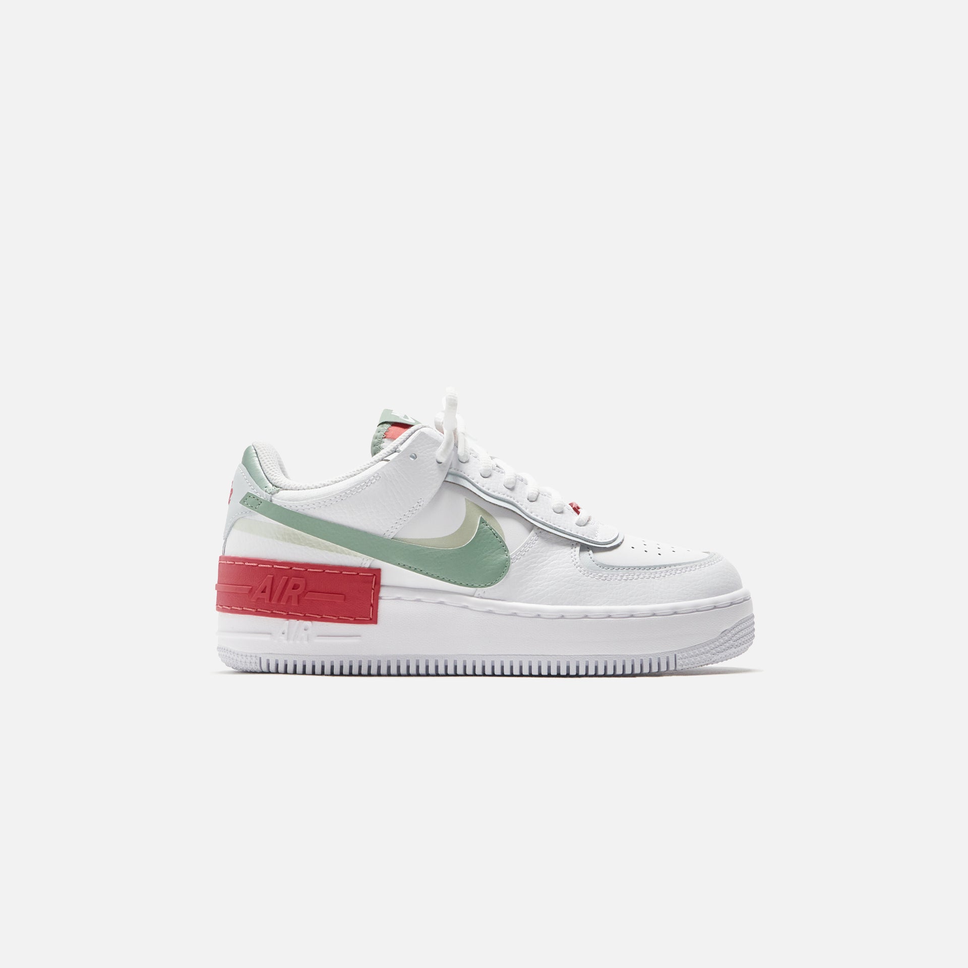 Nike WMNS Air Force 1 - Shadow White / Jade Smoke / Seafoam / Archeo Pink