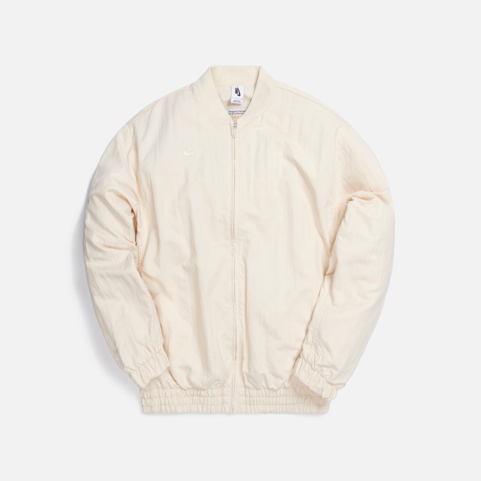Nike x Fear of God NRG Warm-Up Basketball Jacket - Light Cream