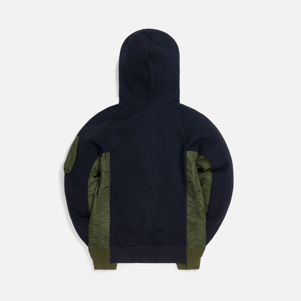 Nike x Sacai Hoodie - Pitch Blue – Kith