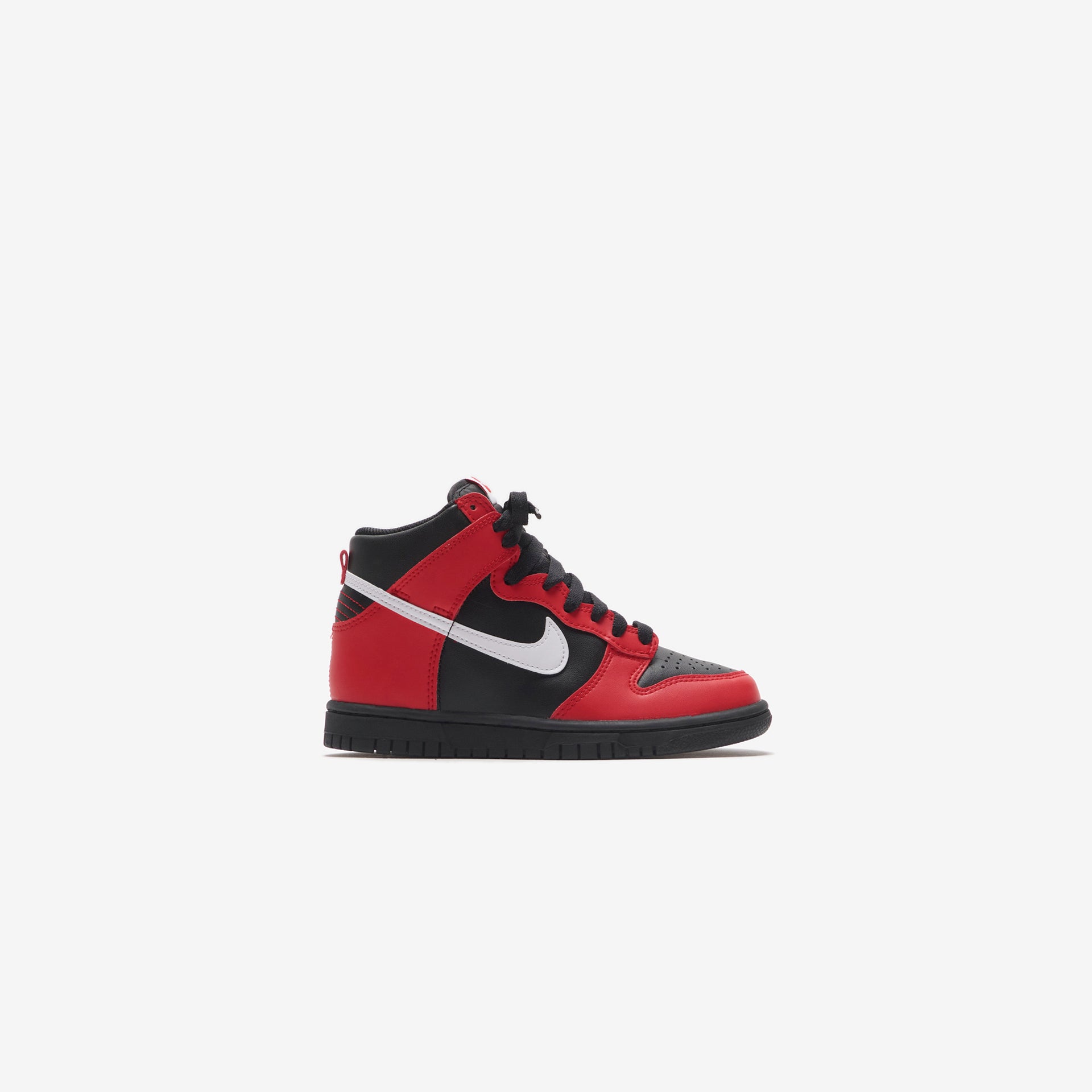 Nike Grade School Dunk High - Black / White / University Red