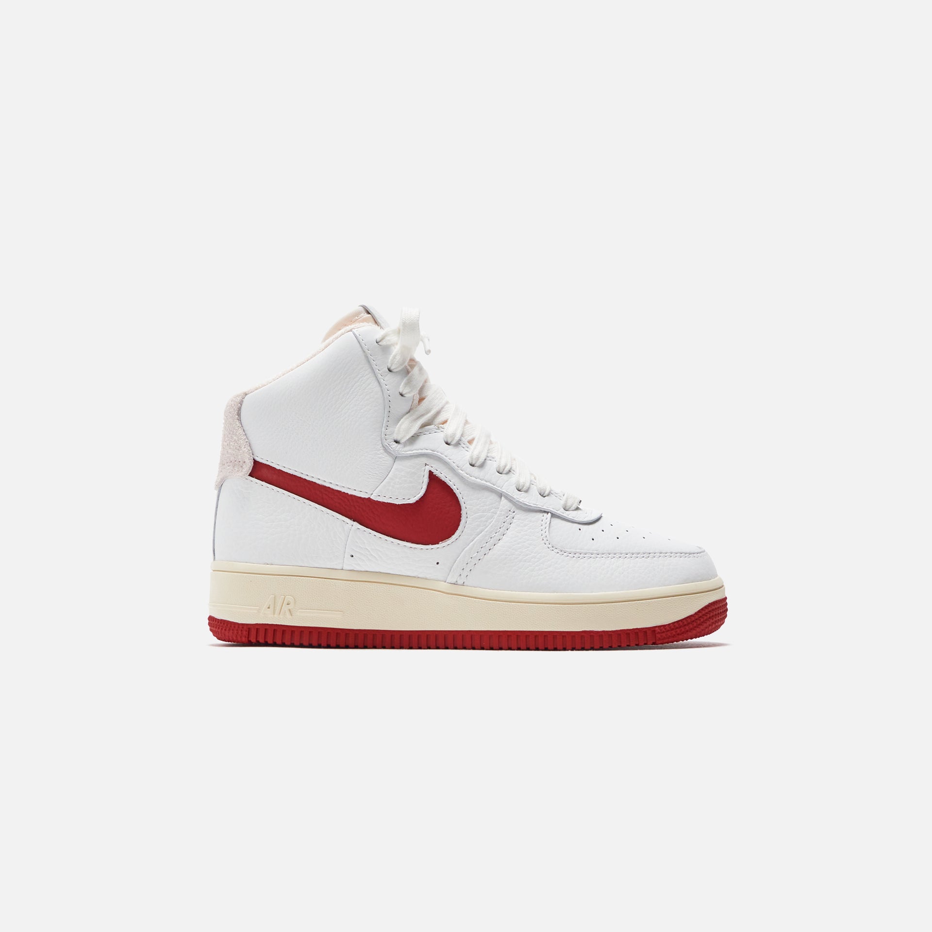 Nike WMNS Air Force 1 Strapless Summit - White / Gym Red