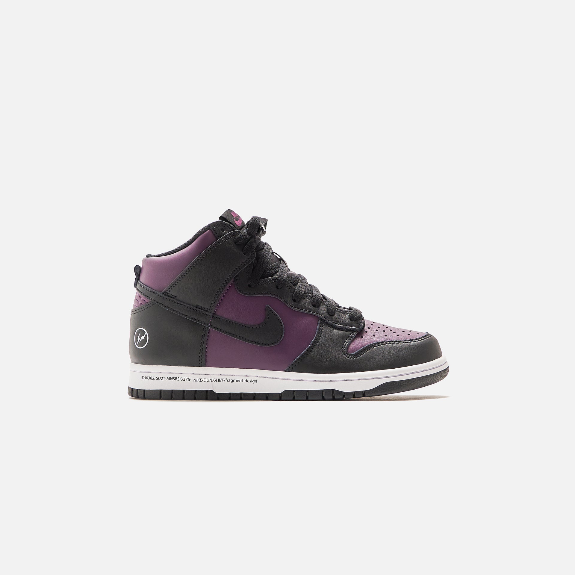 Nike x Fragment Dunk Hi - Wine / Black / White