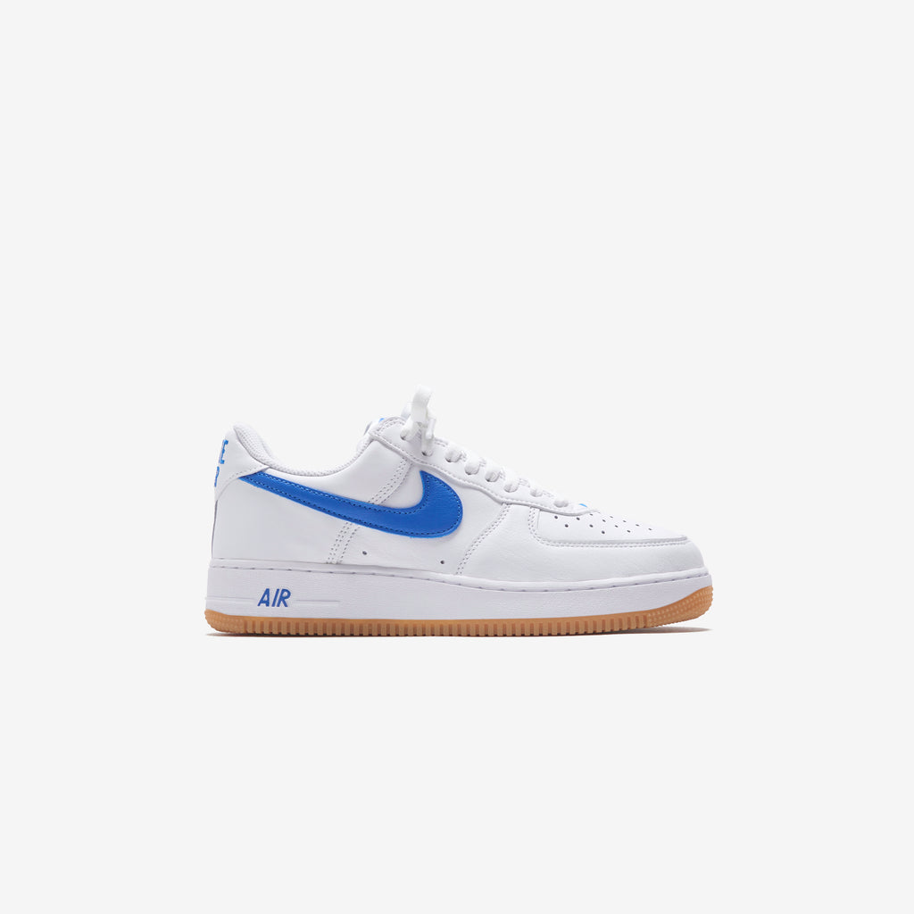 Engel Dyster storm Nike Air Force 1 Low Retro - White / Royal Blue / Gum / Yellow – Kith