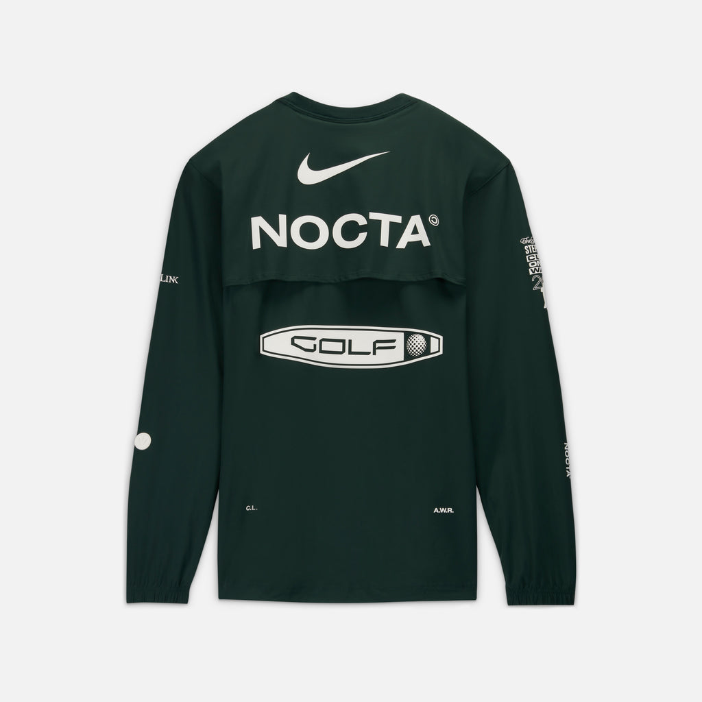 NOCTA X NIKE NRG WOVEN CREWNECK GREEN-