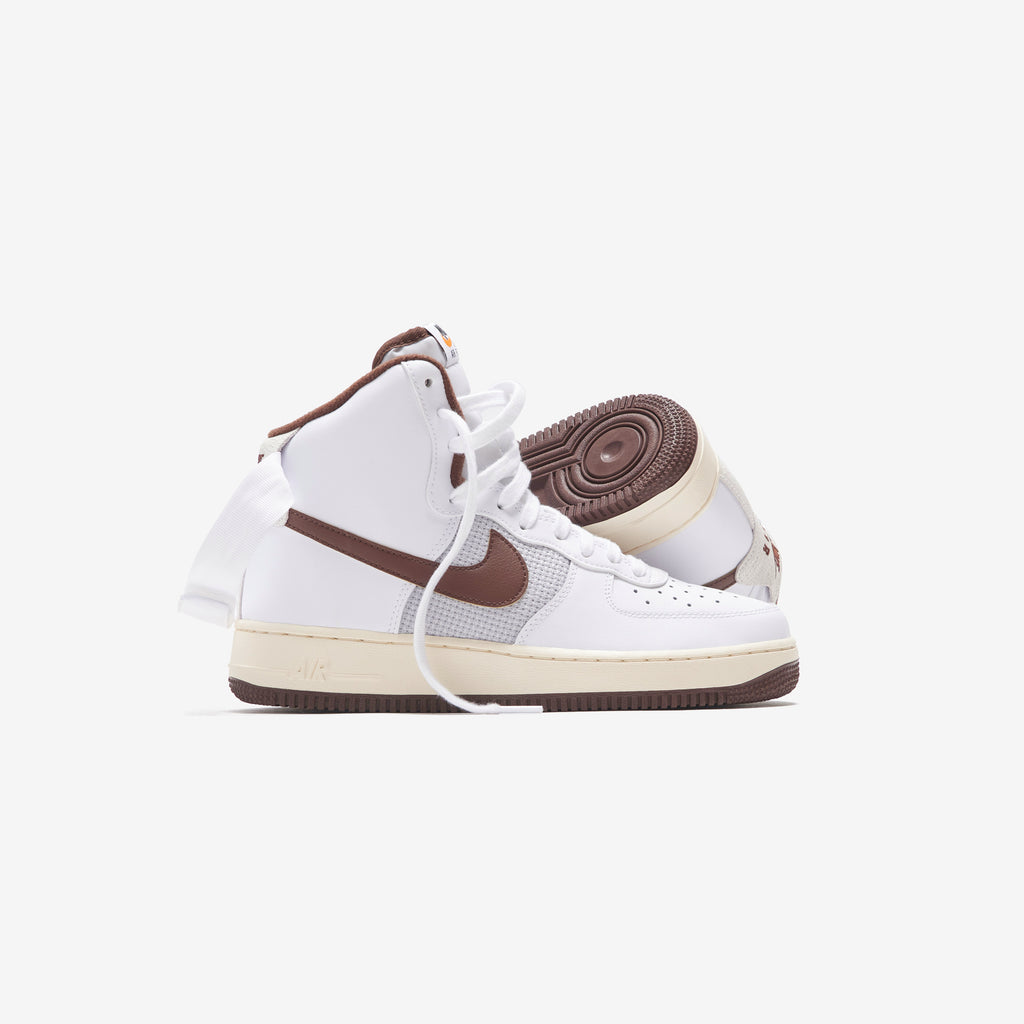 Nike Air Force 1 High '07 LV8 Vintage - White / Light Chocolate / Grey Fog  / Coconut Milk