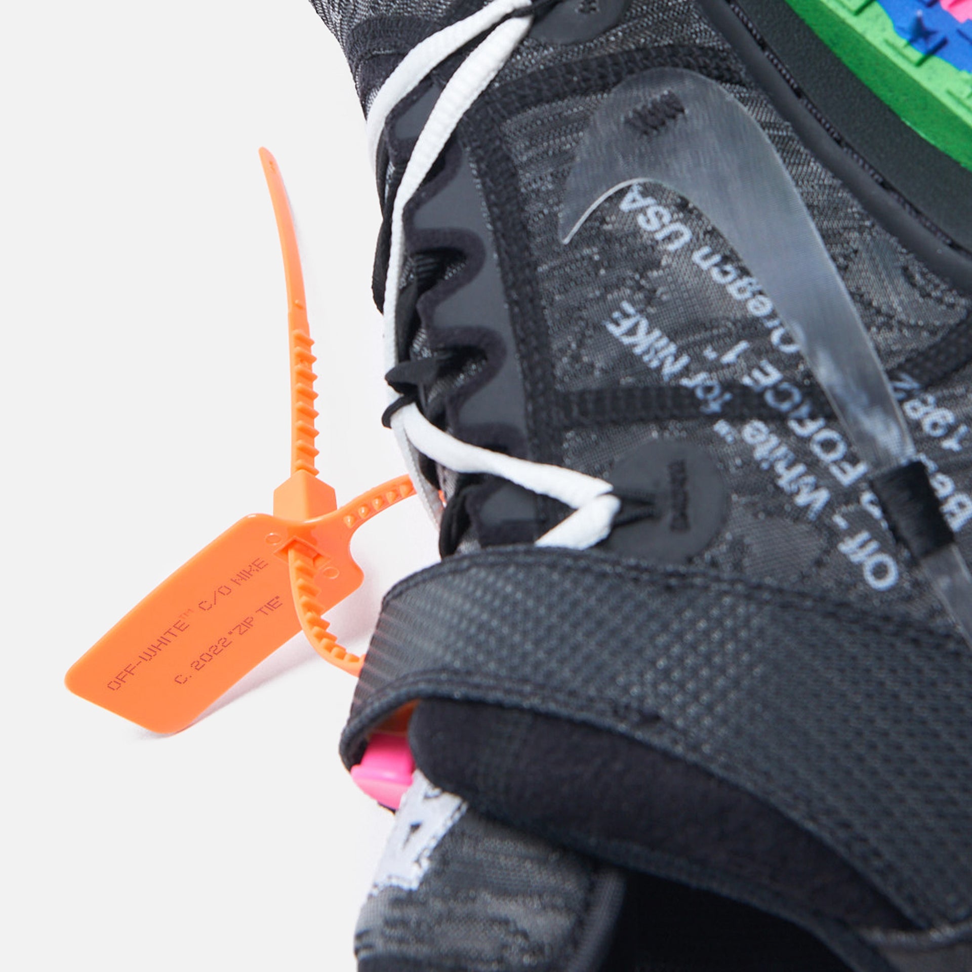 Nike x Off-White Air Force 1 Mid SP - Black / Clear