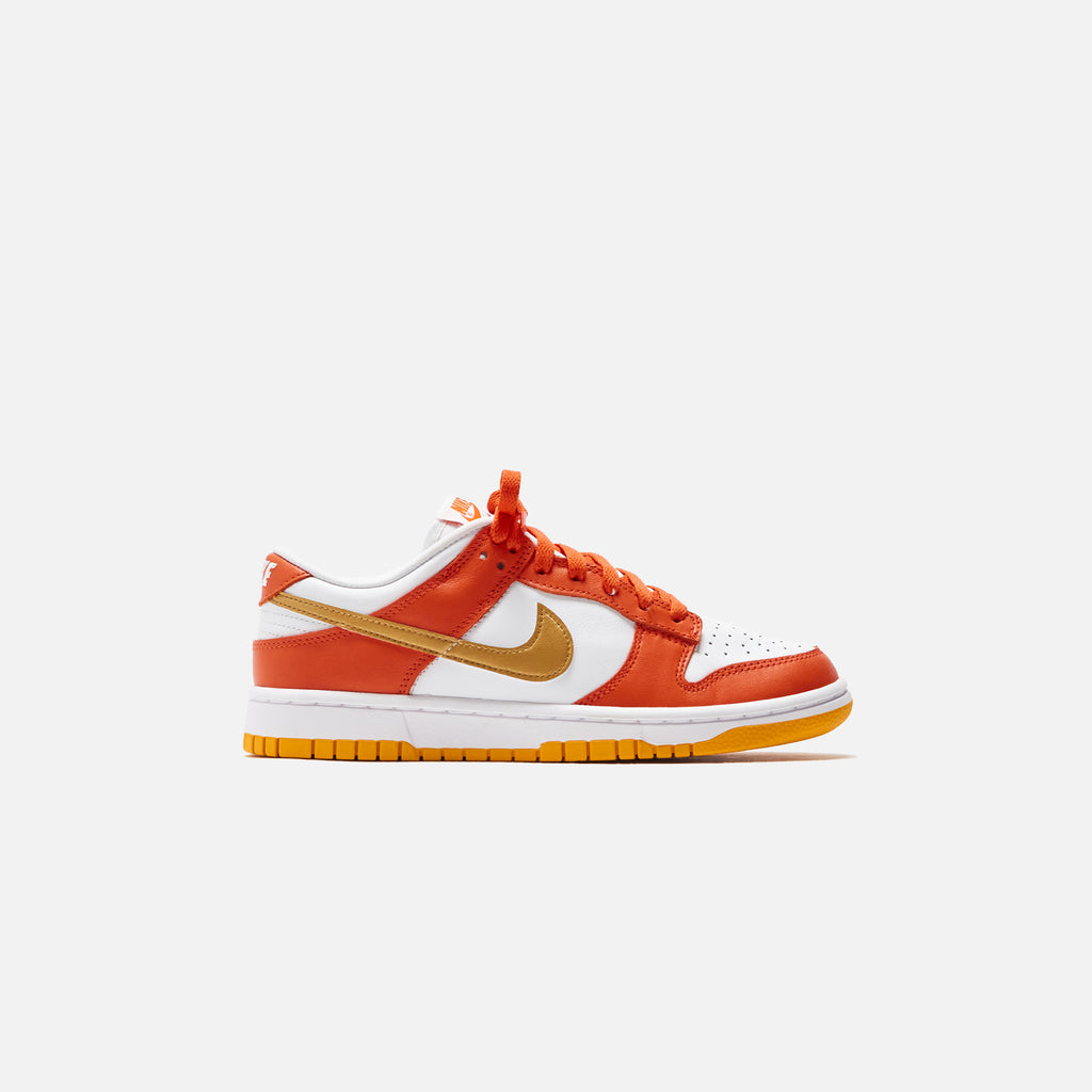 Nike WMNS Dunk Low NBHD - Orange / White / University Gold – Kith