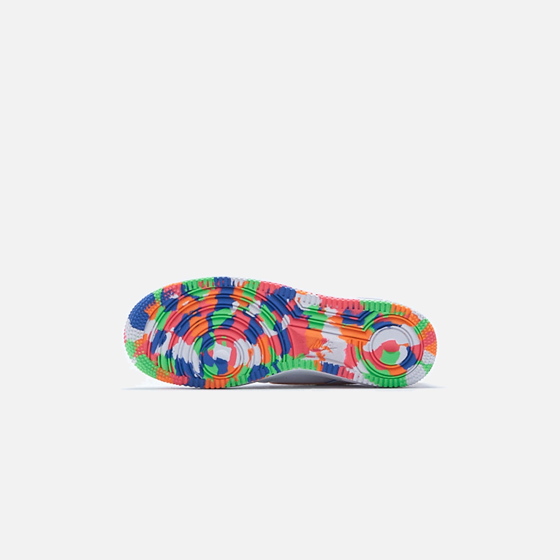 Nike Air Force 1 LV 8 - White / Orange / Green