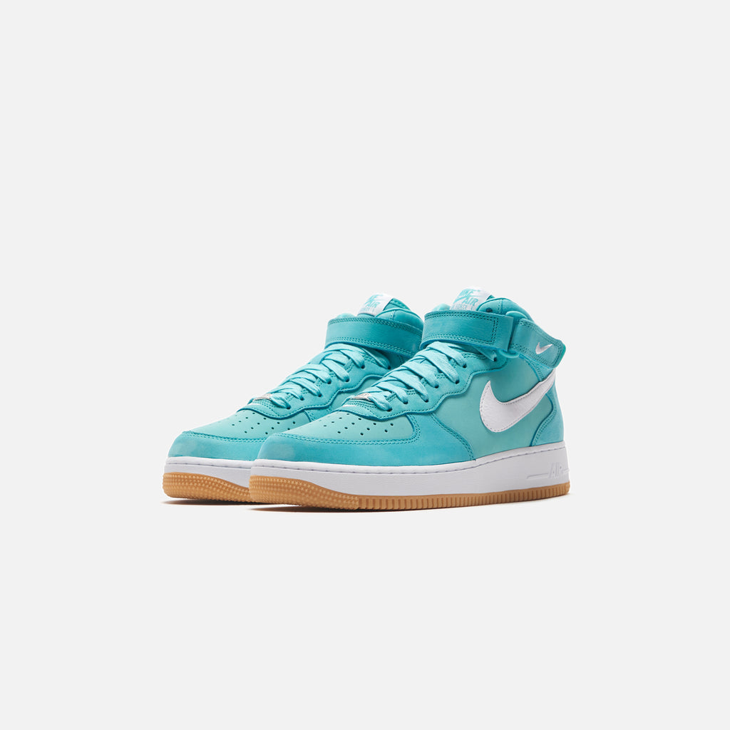 Nike Air Force 1 - White / Bleached Coral / Gum Light Brown / Boarder – Kith