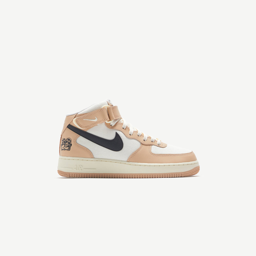 Nike Air Force 1 Mid '07 LX - Shimmer / Black / Pale Ivory / Coconut 