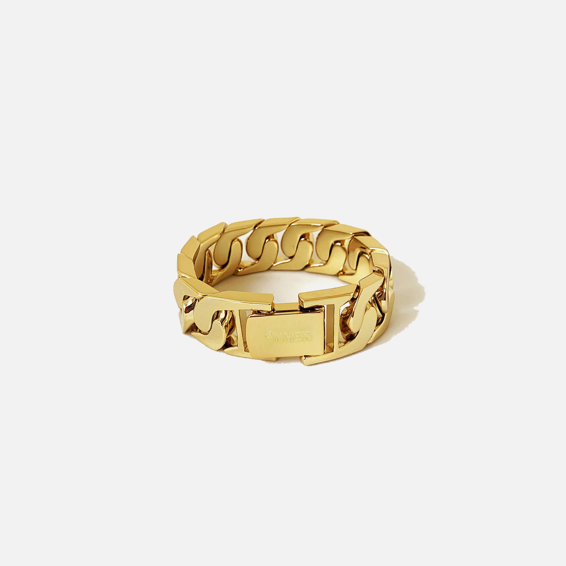 Numbering XL Link Bracelet - Gold