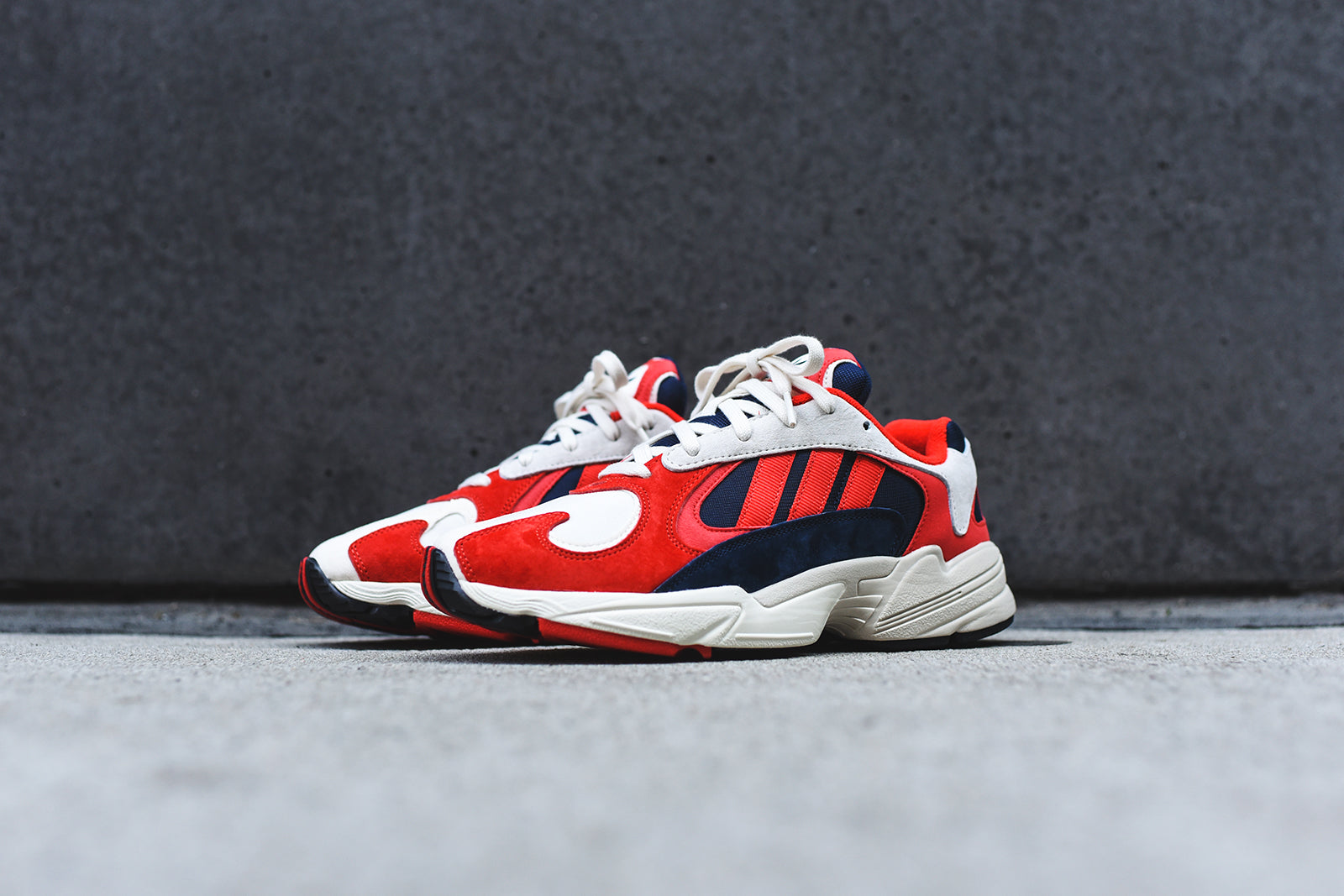 adidas Originals Yung 1 - Red / White / Collegiate Navy