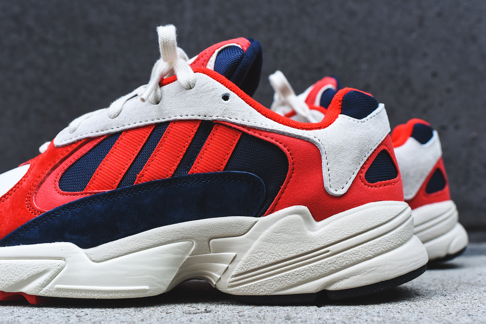 adidas Originals Yung 1 - Red / White / Collegiate Navy
