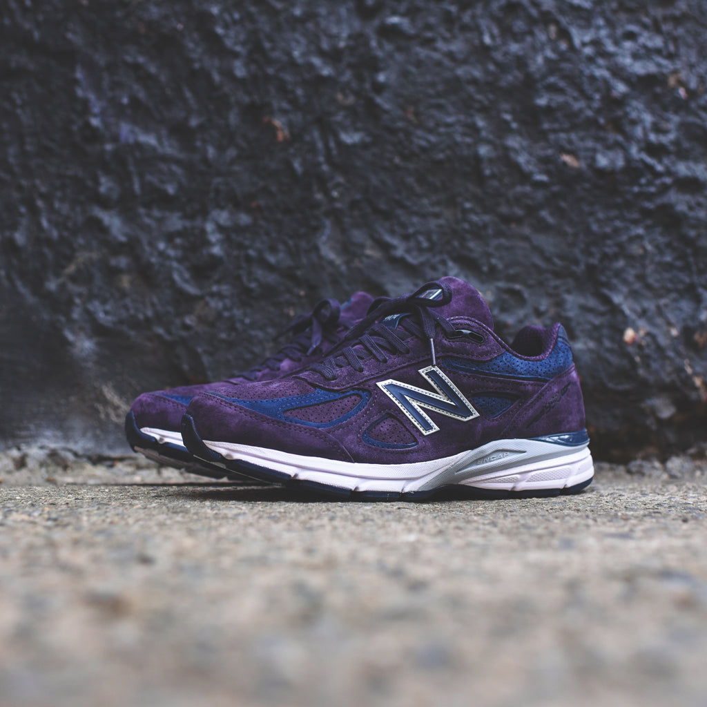 New Balance Made in US 990v4 Elderberry Pigment Kith