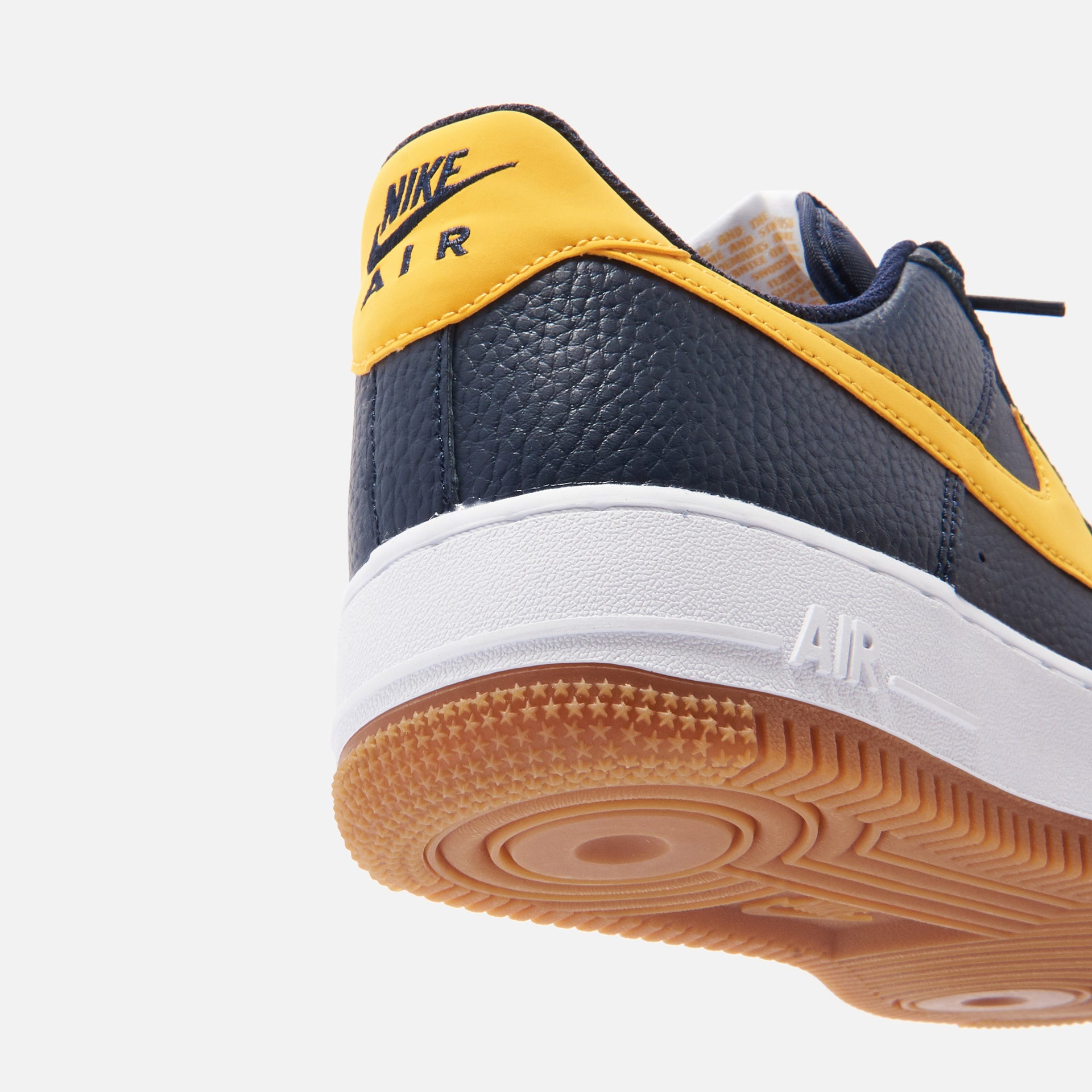 Nike Air Force 1 '07 LV8 Low - Obsidian / University Gold / White / Gum