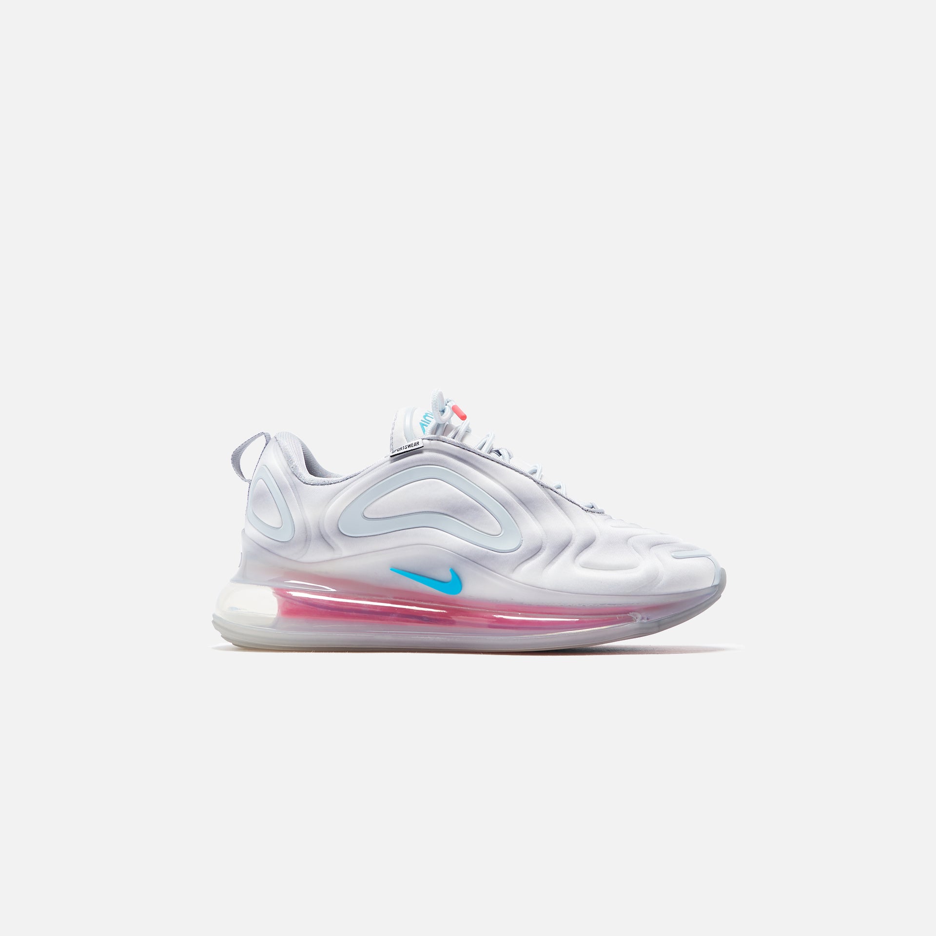 Nike Air Max 720 - Wolf Grey / Teal Nebula / Red Orbit / White