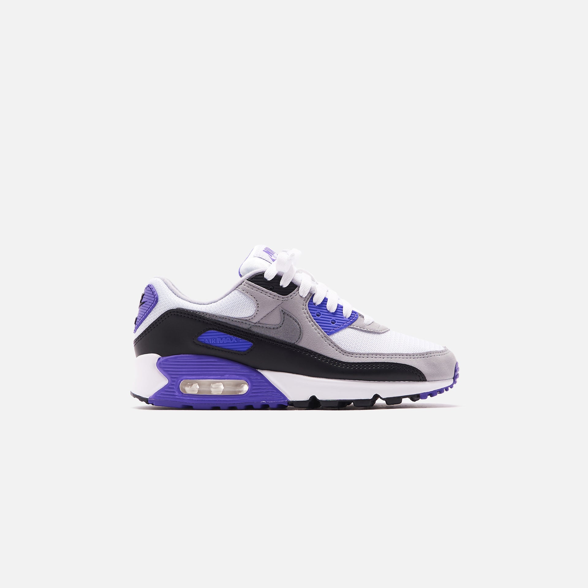 Nike WMNS Air Max 90 - White / Particle Grey / Hyper Grape / Black