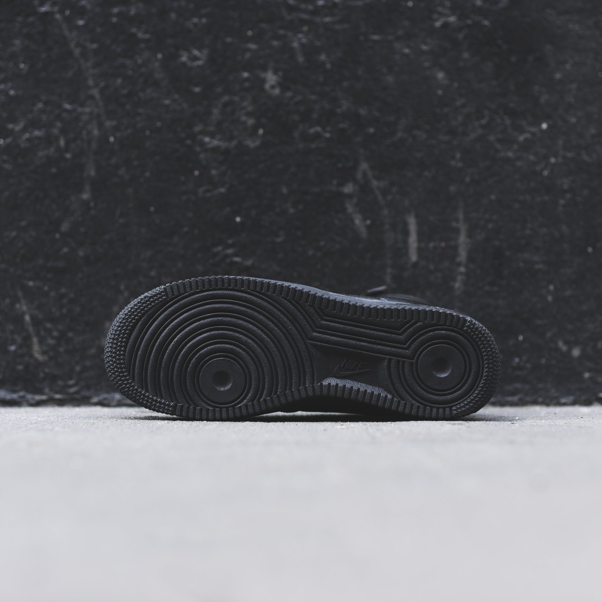 Nike Grade School Air Force 1 High - Black