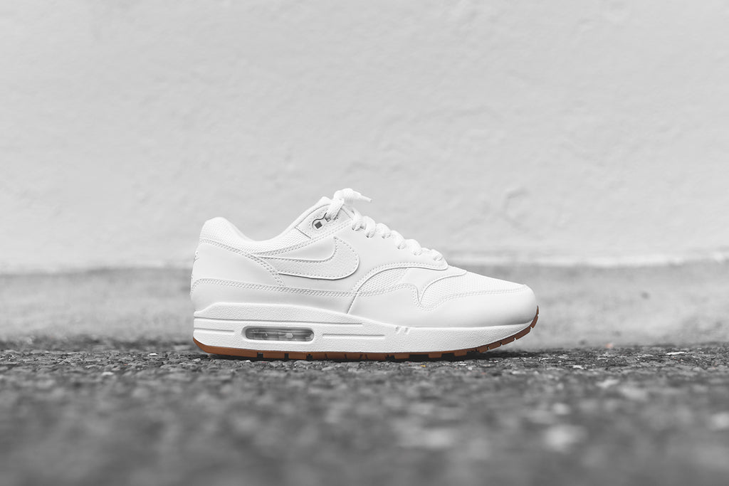 Nike air max 1 premium white gum Clearance