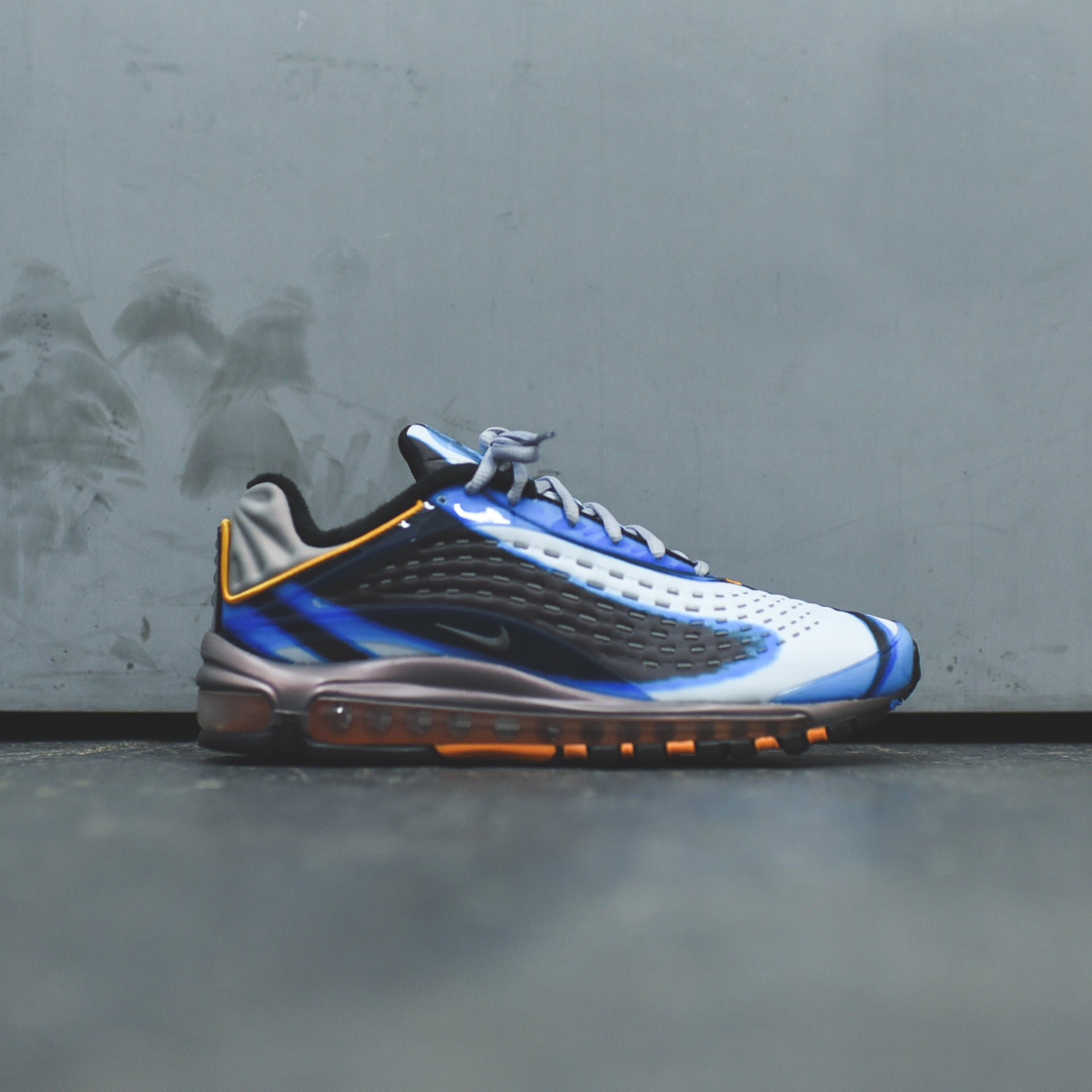 Nike Air Max Deluxe - Photo Blue / Wolf Grey / Orange Peel