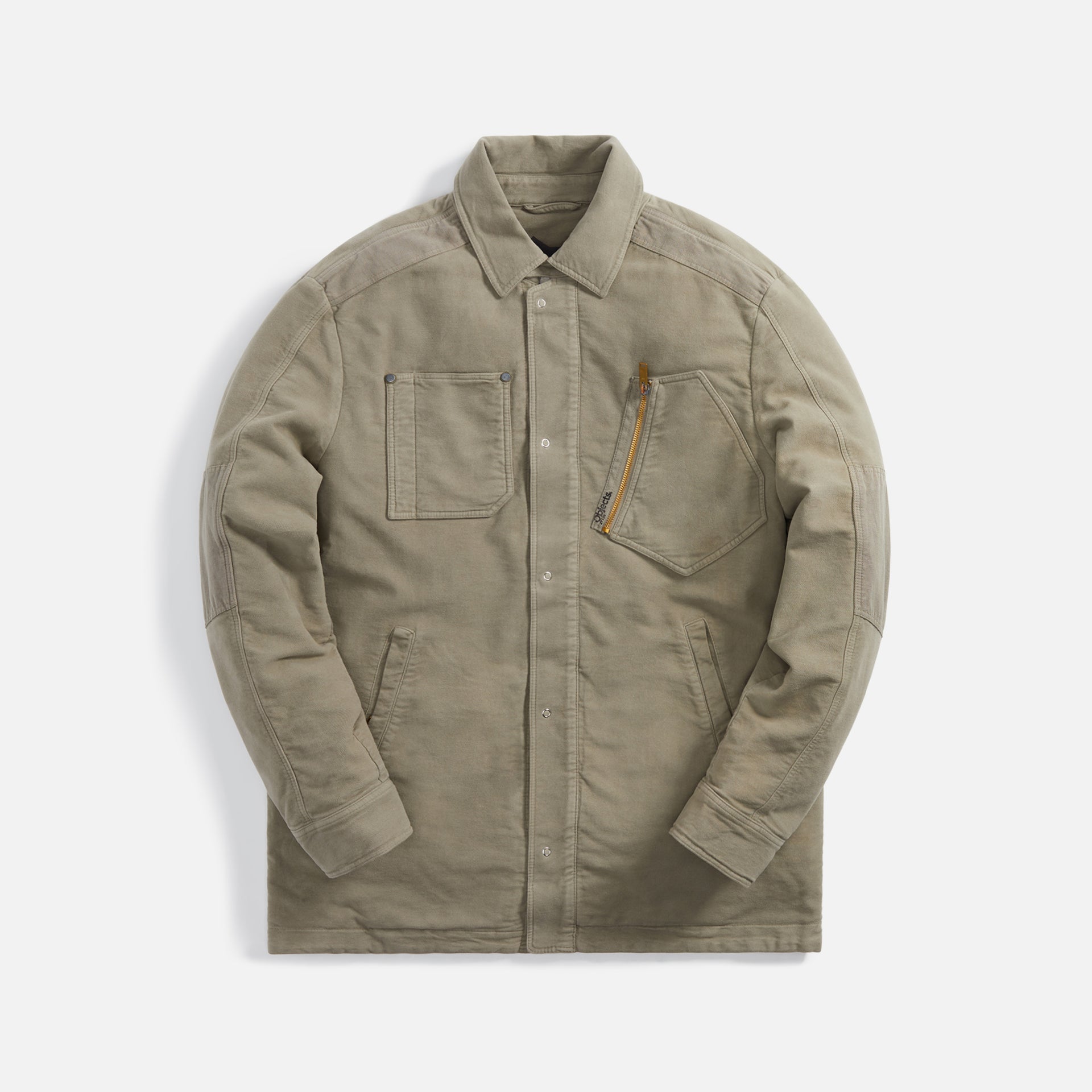 Objects IV Life Moleskin Shirt Jacket - Alkanna Grey