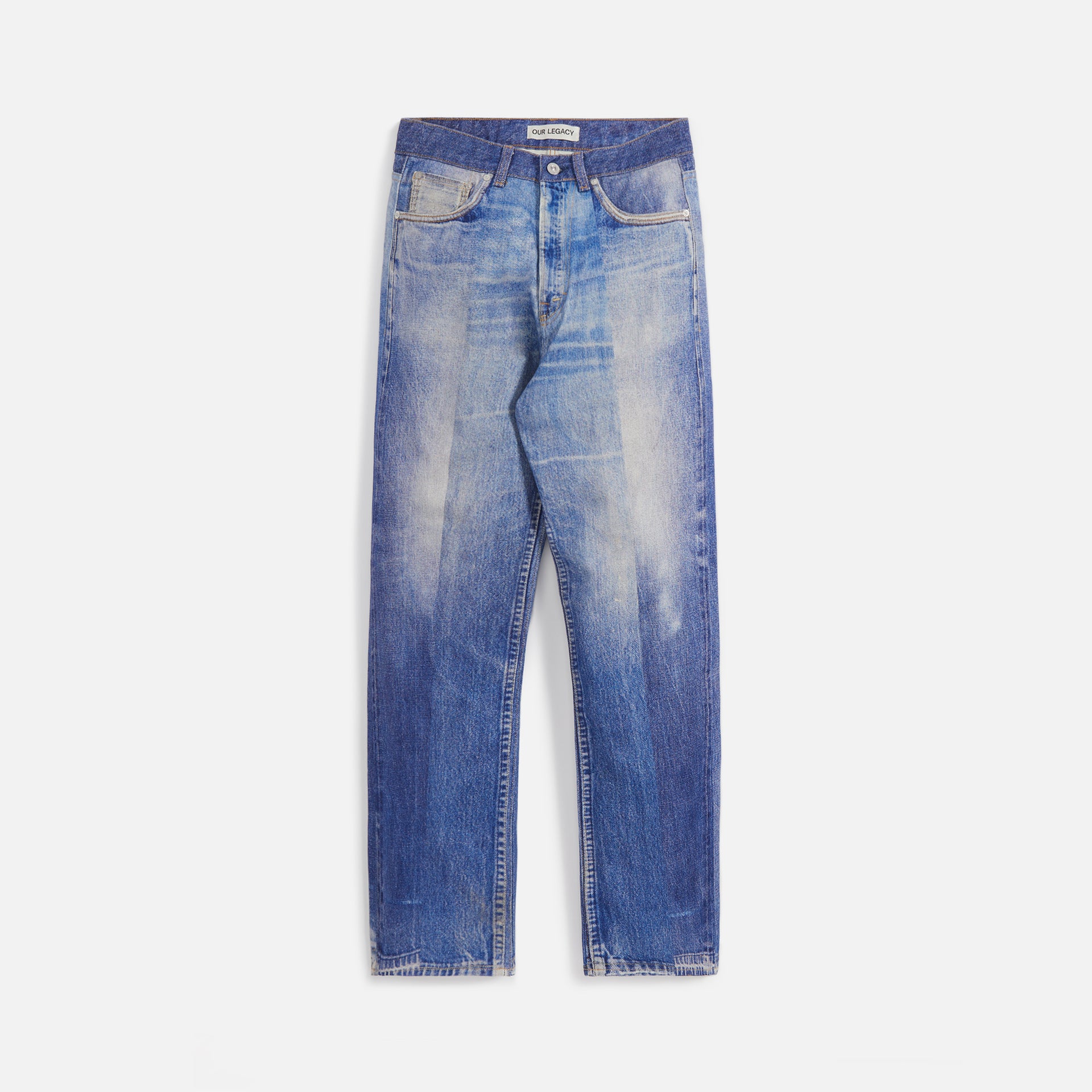 Our Legacy Third Cut Digital Dual Denim - Blue