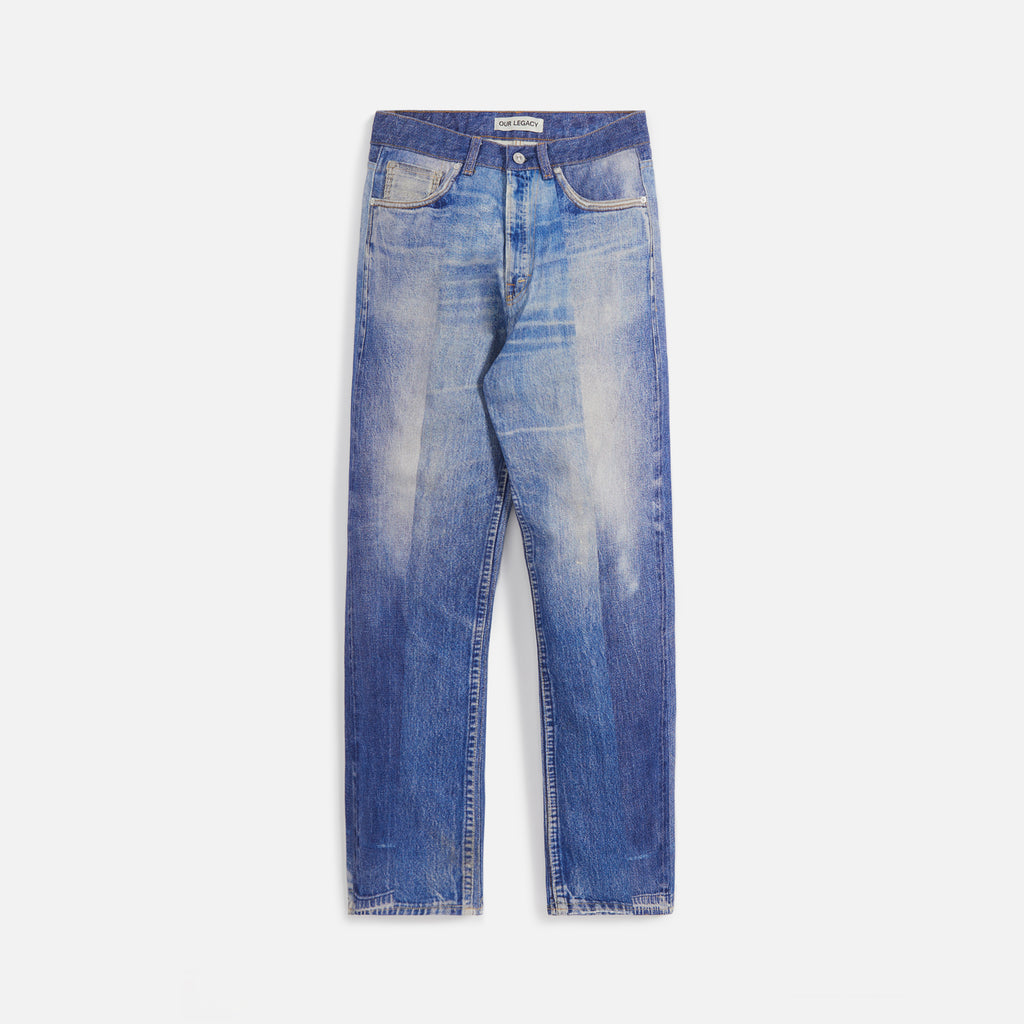 Our Legacy Third Cut Digital Dual Denim - Blue – Kith