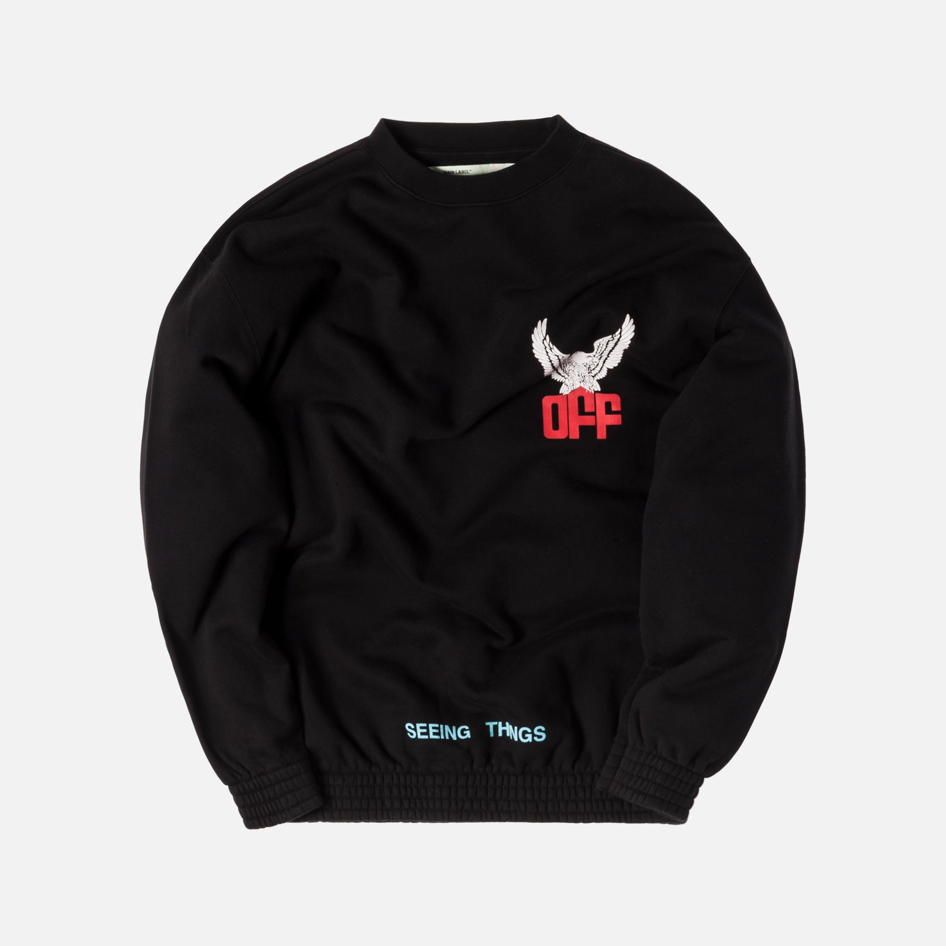 Off-White Off Eagle Over Crewneck - Black
