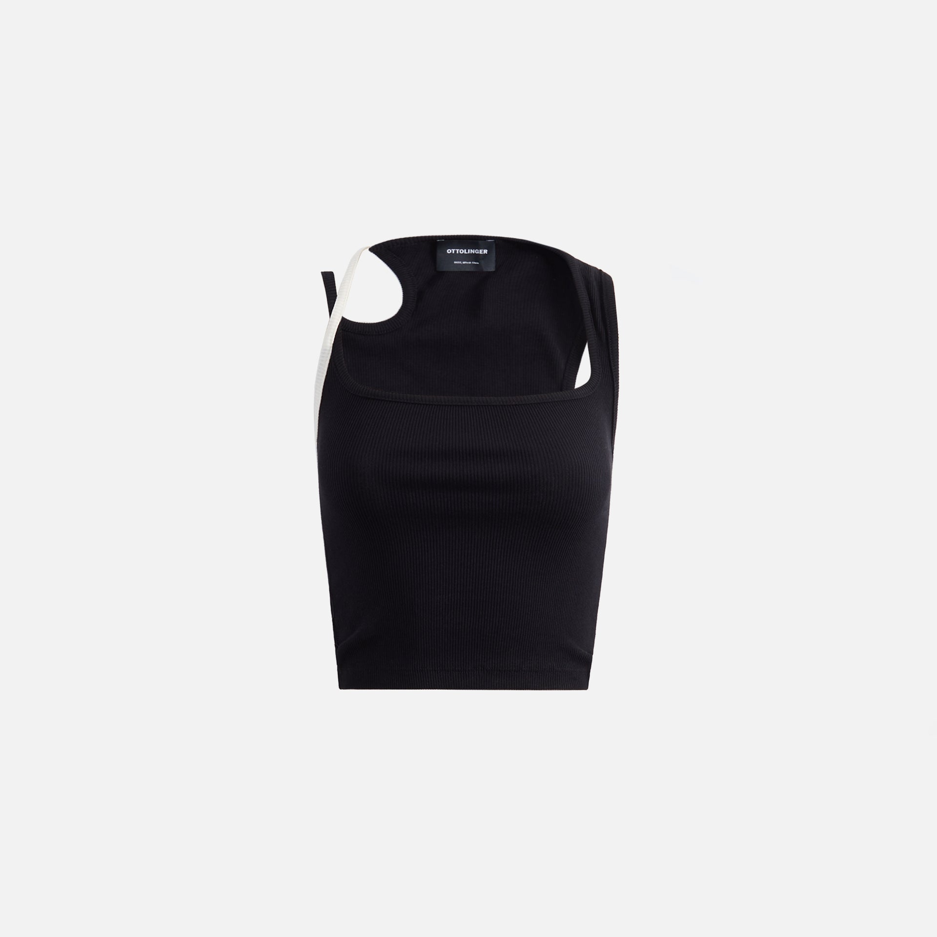 Ottolinger Otto Lounge Rib Tank Top - Black