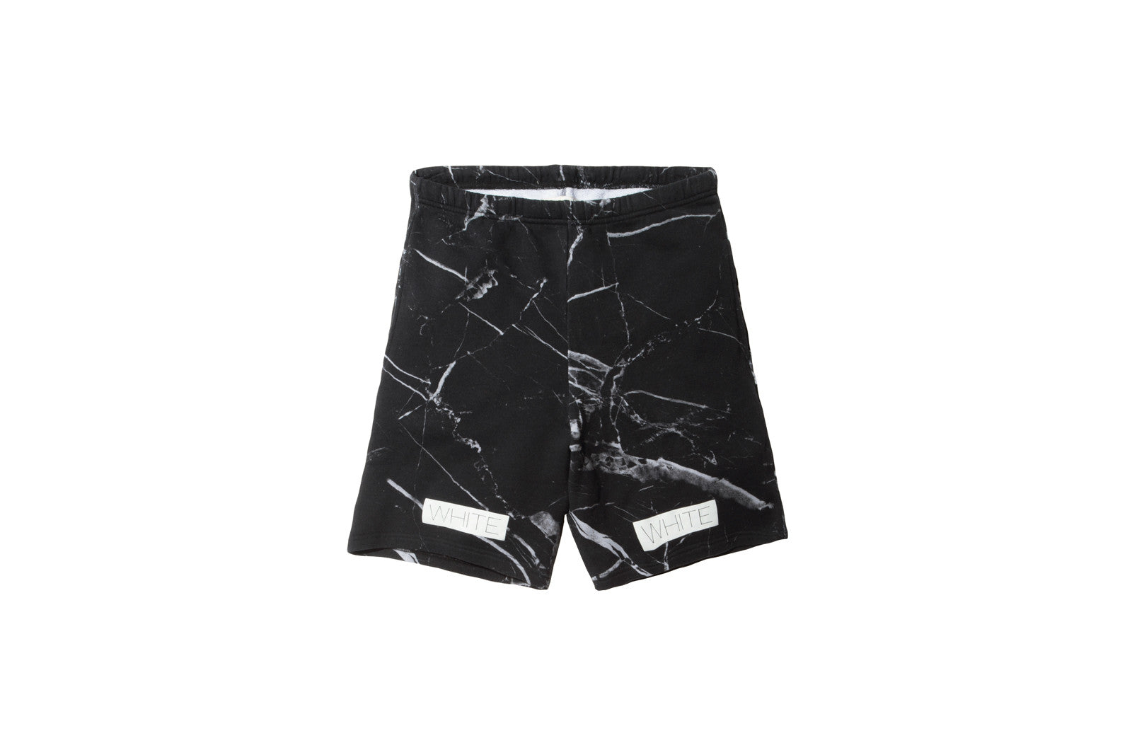 Off-White Marble Short – Black