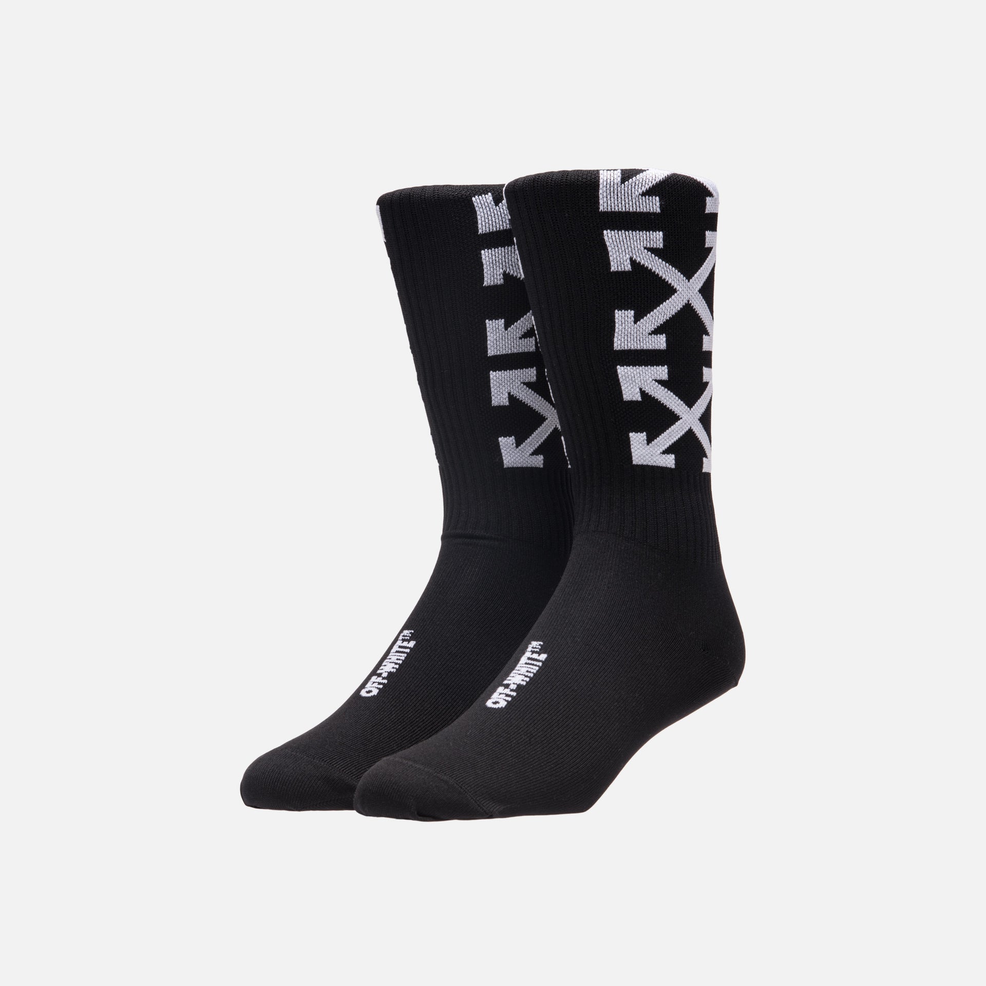 Off-White Arrows Socks - Black / White